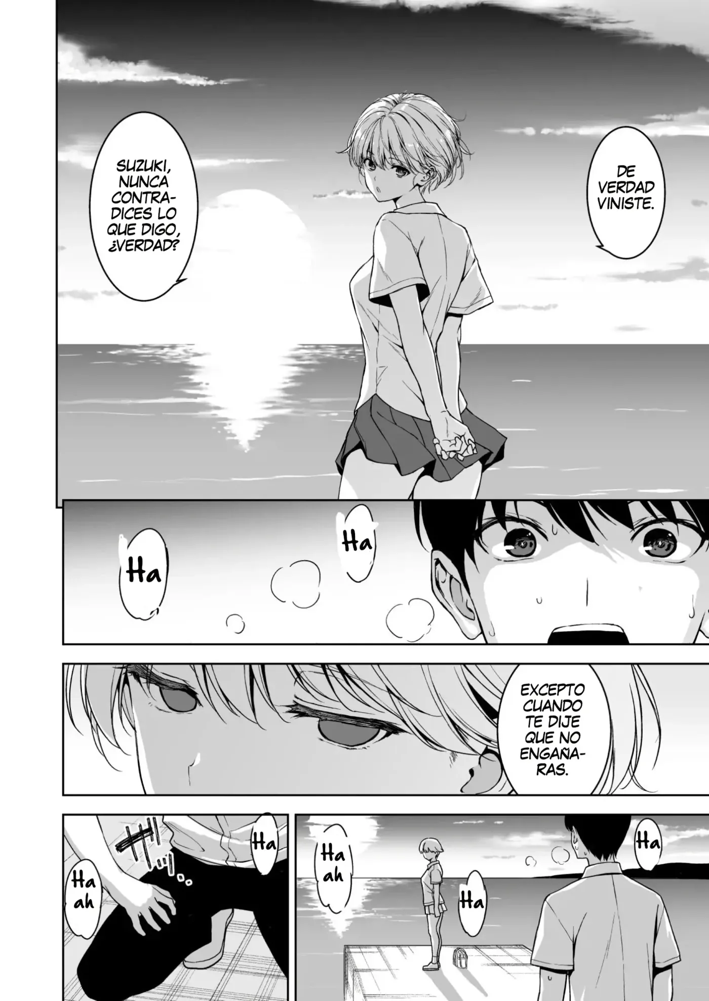 Binyuu no Kanojo ga Iru no ni Taisoubu no Bakunyuu ga Sasottekuru|Tengo una novia con unos pechos preciosos, pero la chica con pechos grandes del club de gimnasia me está tentando capítulo 1 página 83