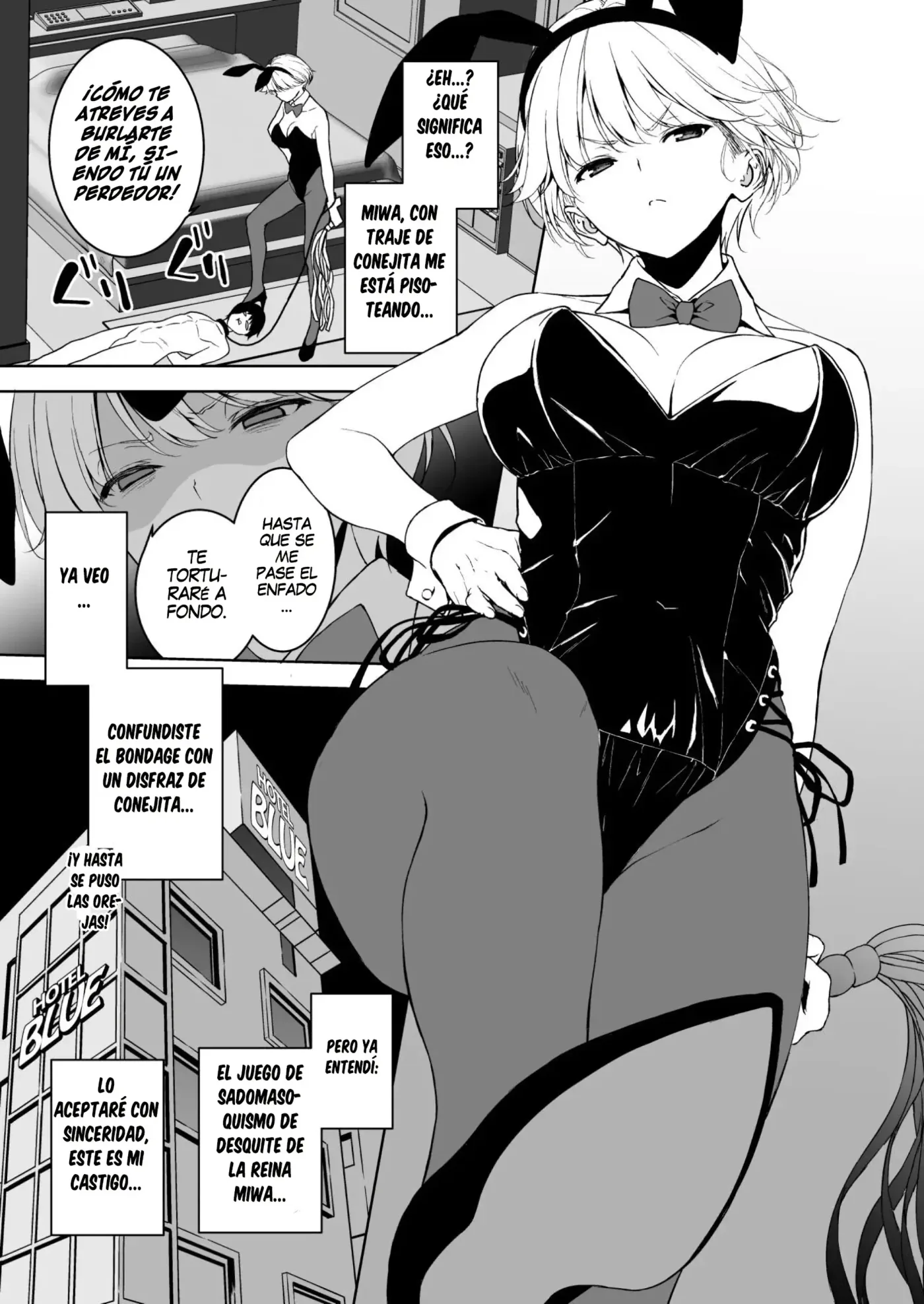 Binyuu no Kanojo ga Iru no ni Taisoubu no Bakunyuu ga Sasottekuru|Tengo una novia con unos pechos preciosos, pero la chica con pechos grandes del club de gimnasia me está tentando capítulo 1 página 86