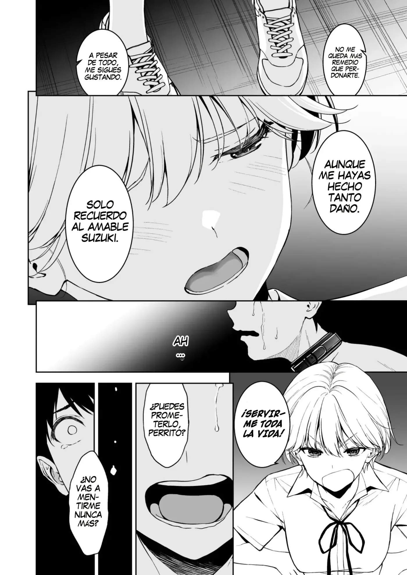 Binyuu no Kanojo ga Iru no ni Taisoubu no Bakunyuu ga Sasottekuru|Tengo una novia con unos pechos preciosos, pero la chica con pechos grandes del club de gimnasia me está tentando capítulo 1 página 93