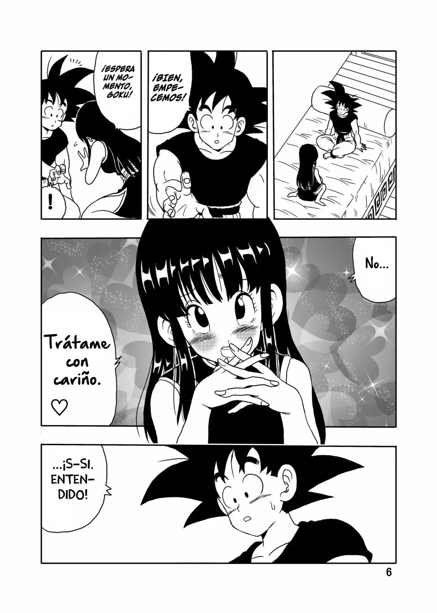 Chichi to Gokuu｜Milk y Gokú capítulo 1 página 7