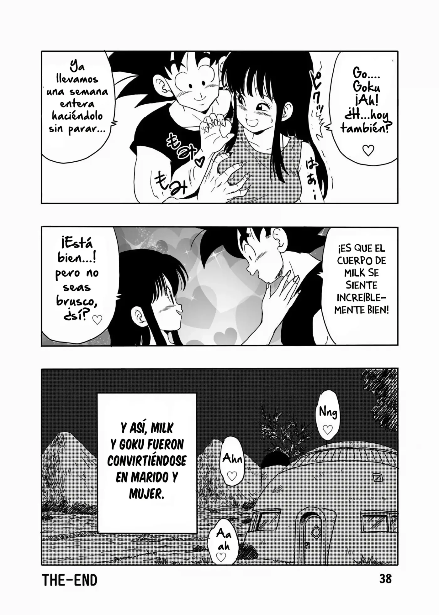 Chichi to Gokuu｜Milk y Gokú capítulo 1 página 39