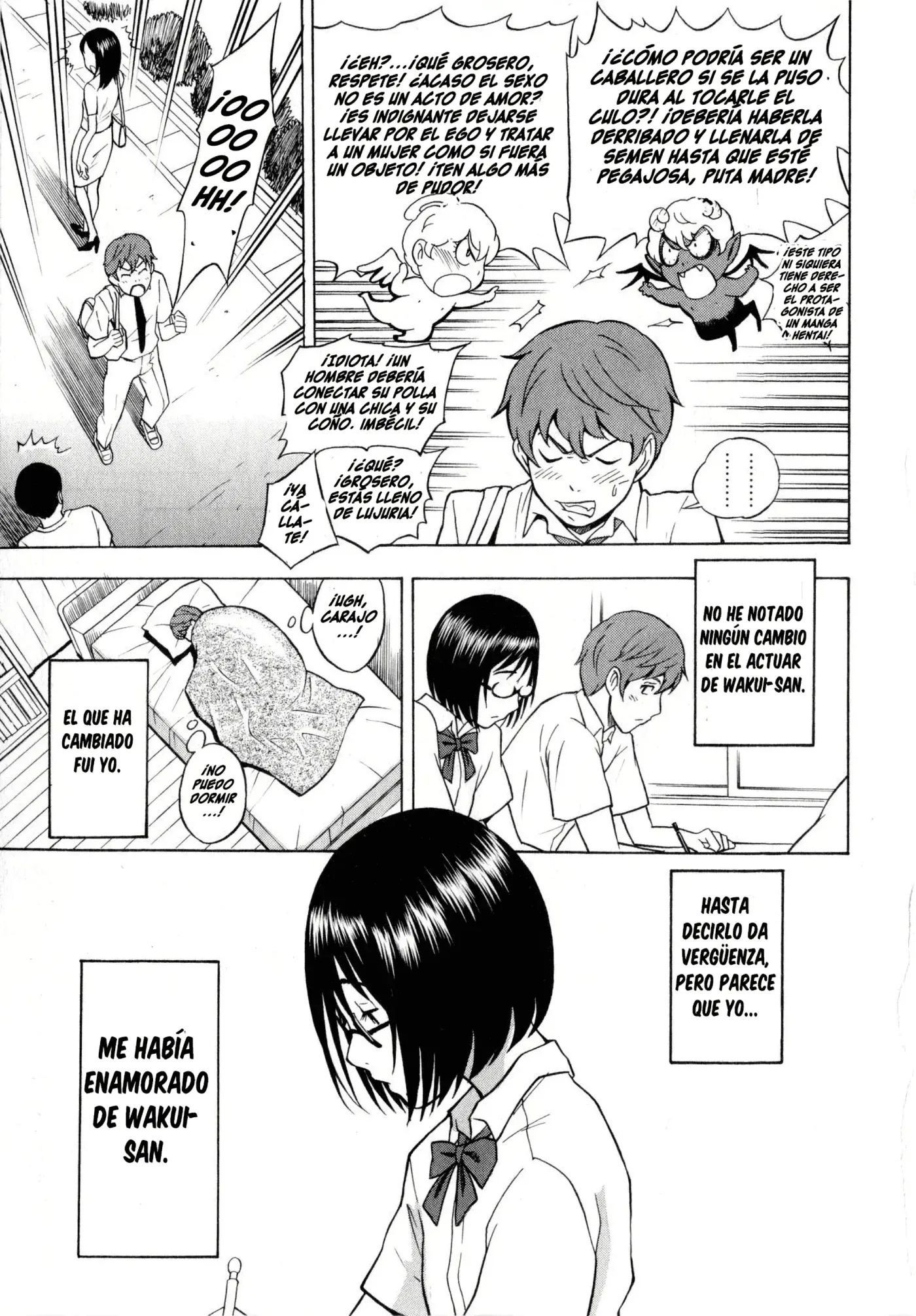 Tonari no Wakui-san|Mi Vecina Wakui-san capítulo 1 página 7
