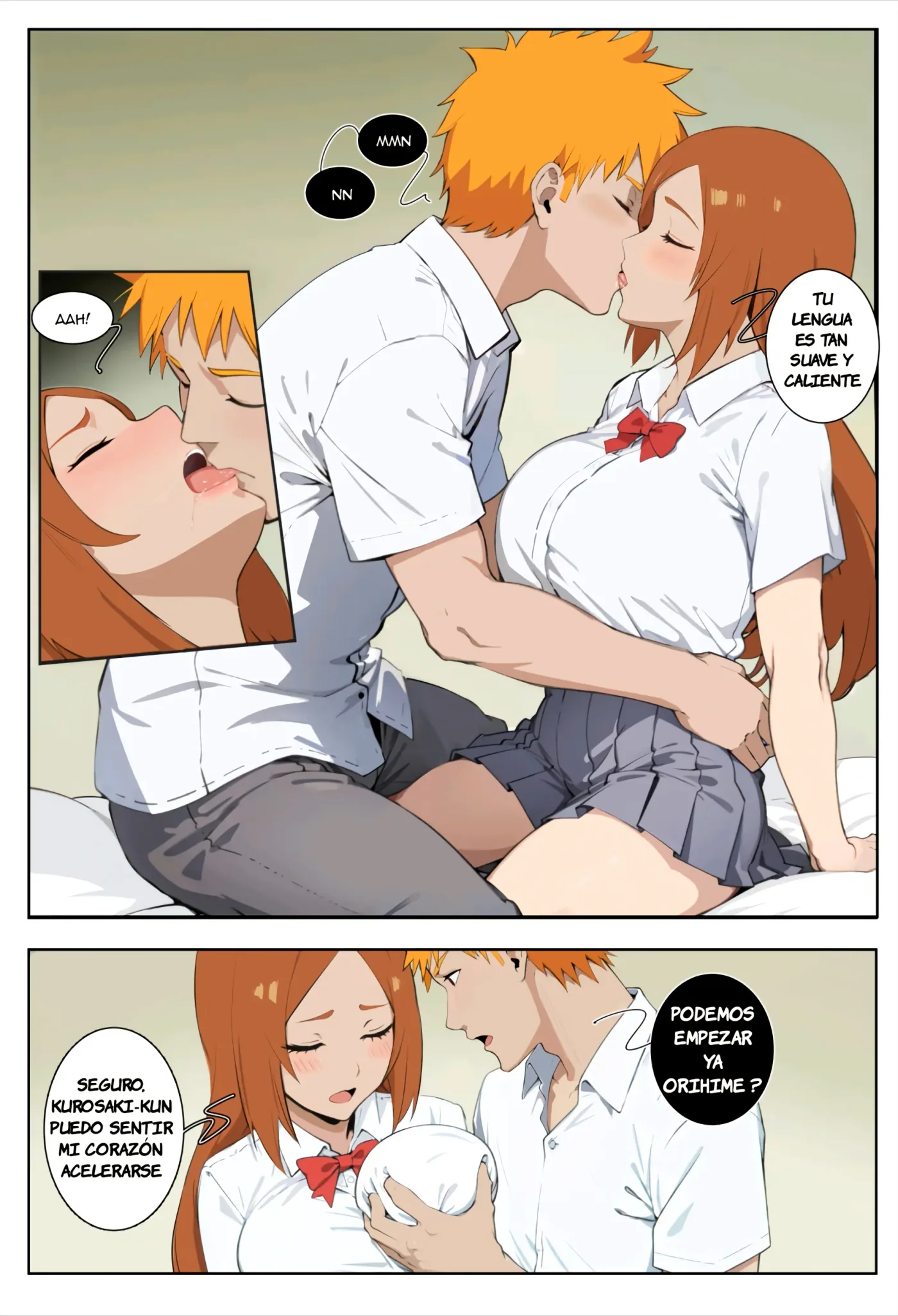 La tarde estudio de Inoue-san y Kurosaki-kun capítulo 1 página 2