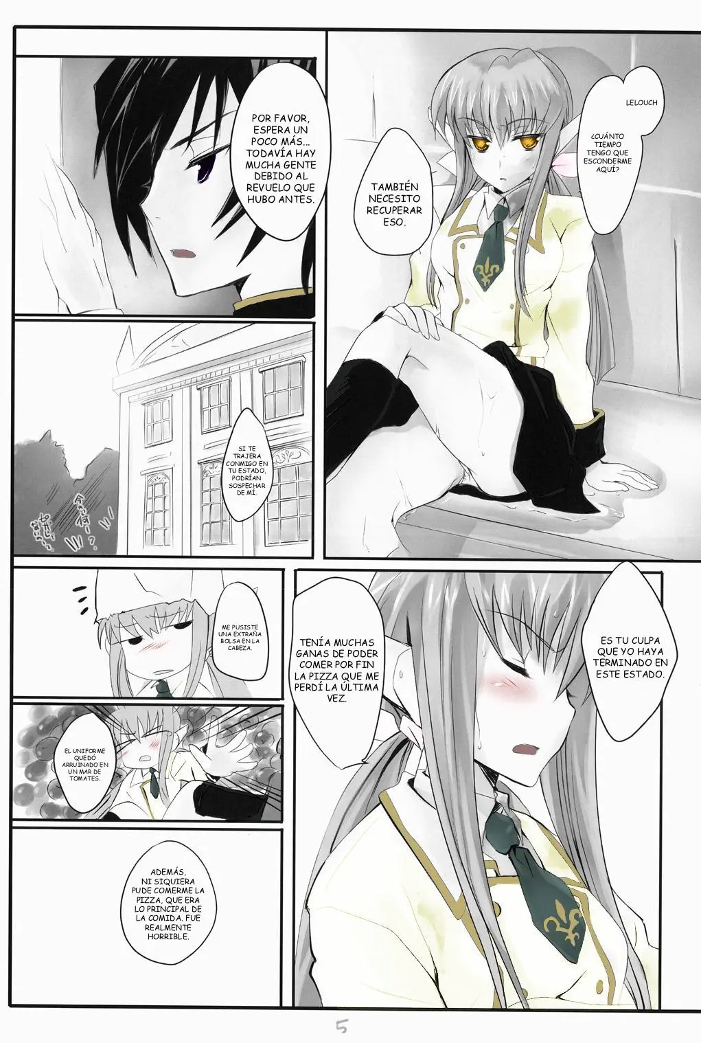 Code Geass Lelouch Of The Rebellion - Tomato & cheese & You & I capítulo 1 página 5