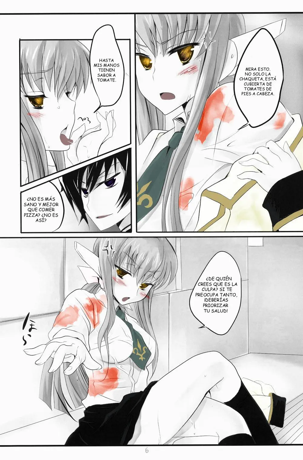 Code Geass Lelouch Of The Rebellion - Tomato & cheese & You & I capítulo 1 página 6