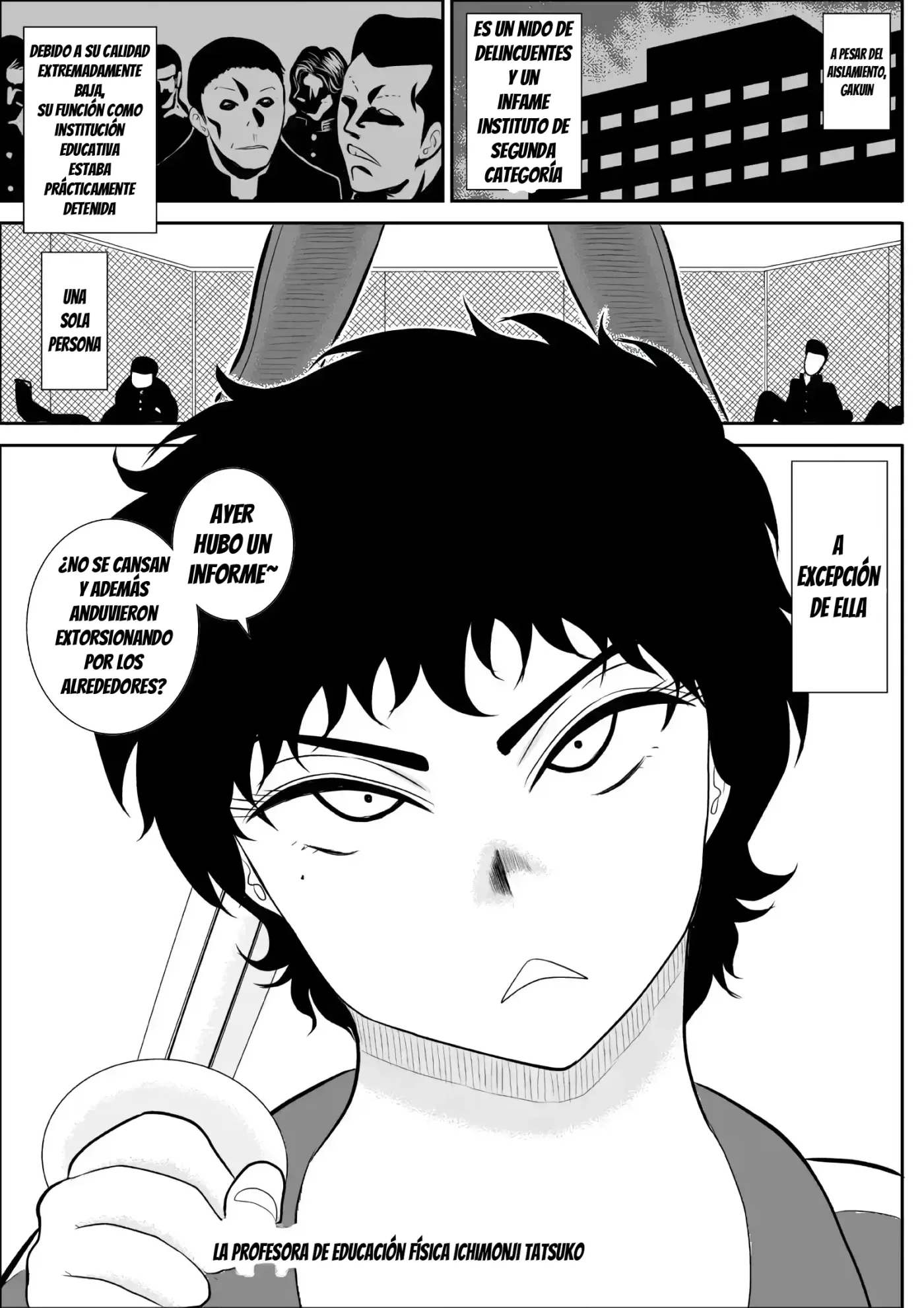 Battle Teacher Tatsuko I capítulo 1 página 3