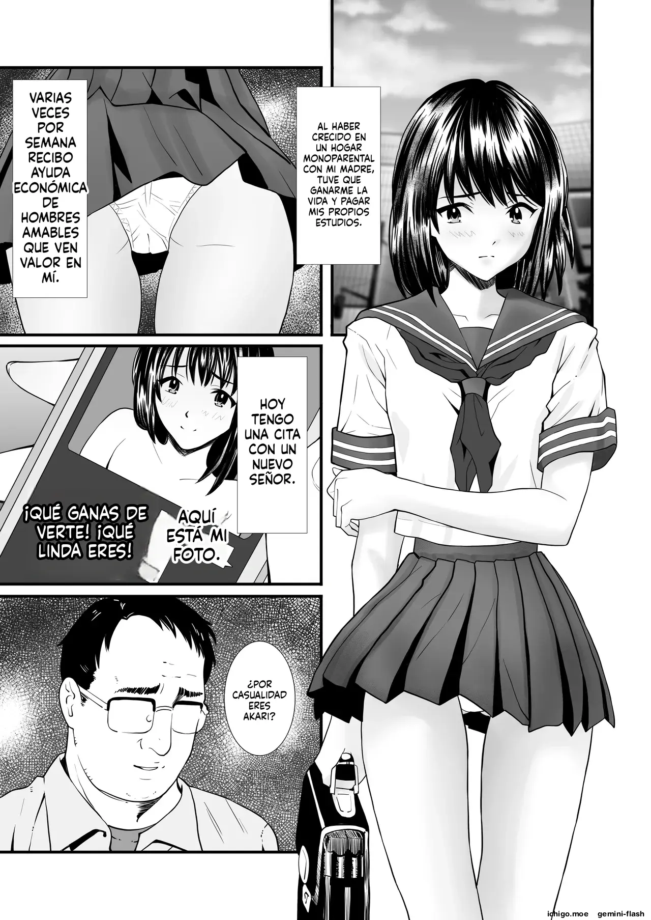 Papakatsu Oji-san no Haramase Harem (Spanish) MTL capítulo 1 página 2