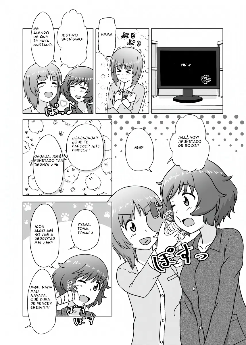 Miho/Yukari yuri erotic manga: "Nothing but Fun Times" capítulo 1 página 7