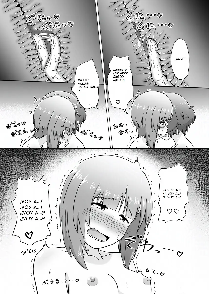 Miho/Yukari yuri erotic manga: "Nothing but Fun Times" capítulo 1 página 16