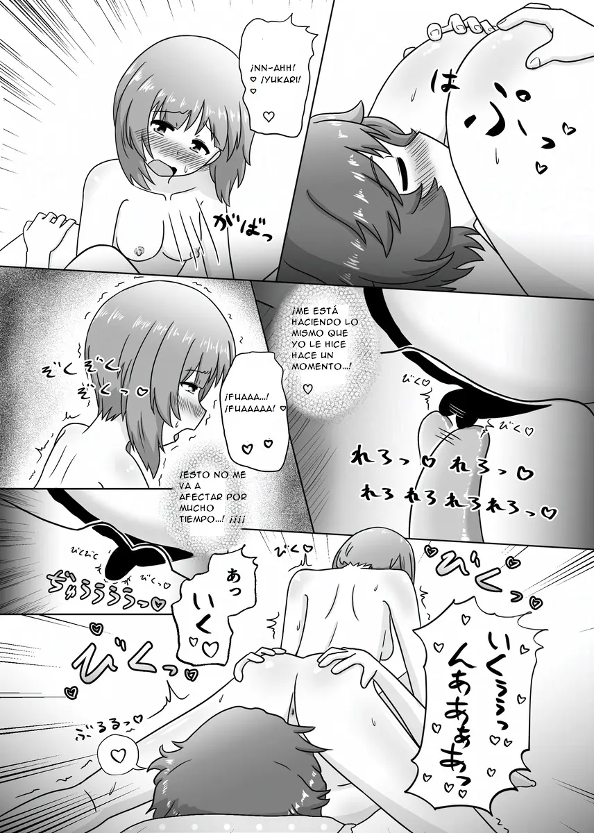 Miho/Yukari yuri erotic manga: "Nothing but Fun Times" capítulo 1 página 21