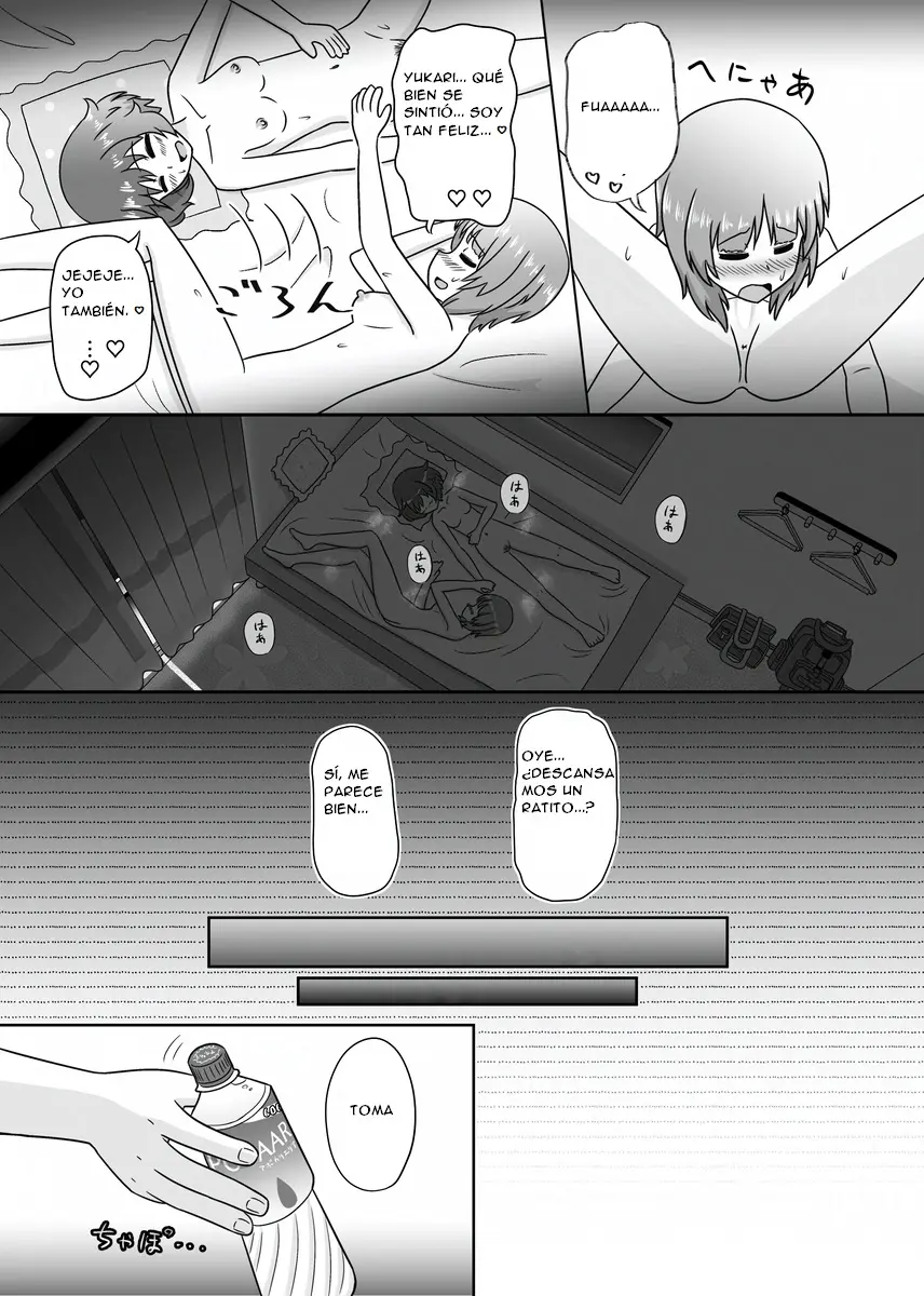 Miho/Yukari yuri erotic manga: "Nothing but Fun Times" capítulo 1 página 22