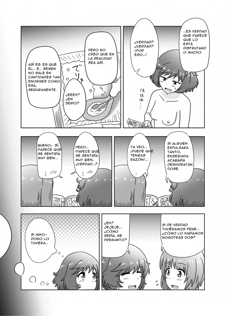 Miho/Yukari yuri erotic manga: "Nothing but Fun Times" capítulo 1 página 25