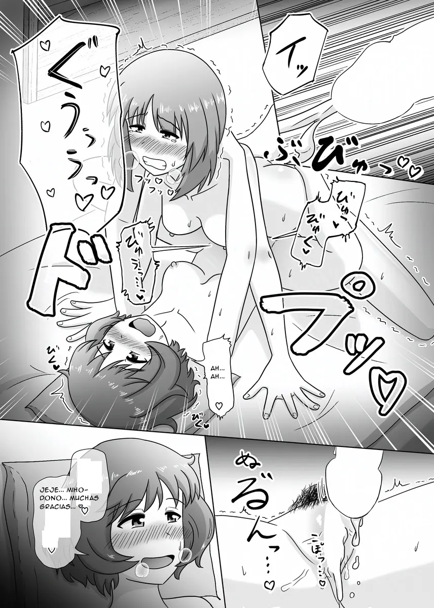 Miho/Yukari yuri erotic manga: "Nothing but Fun Times" capítulo 1 página 29