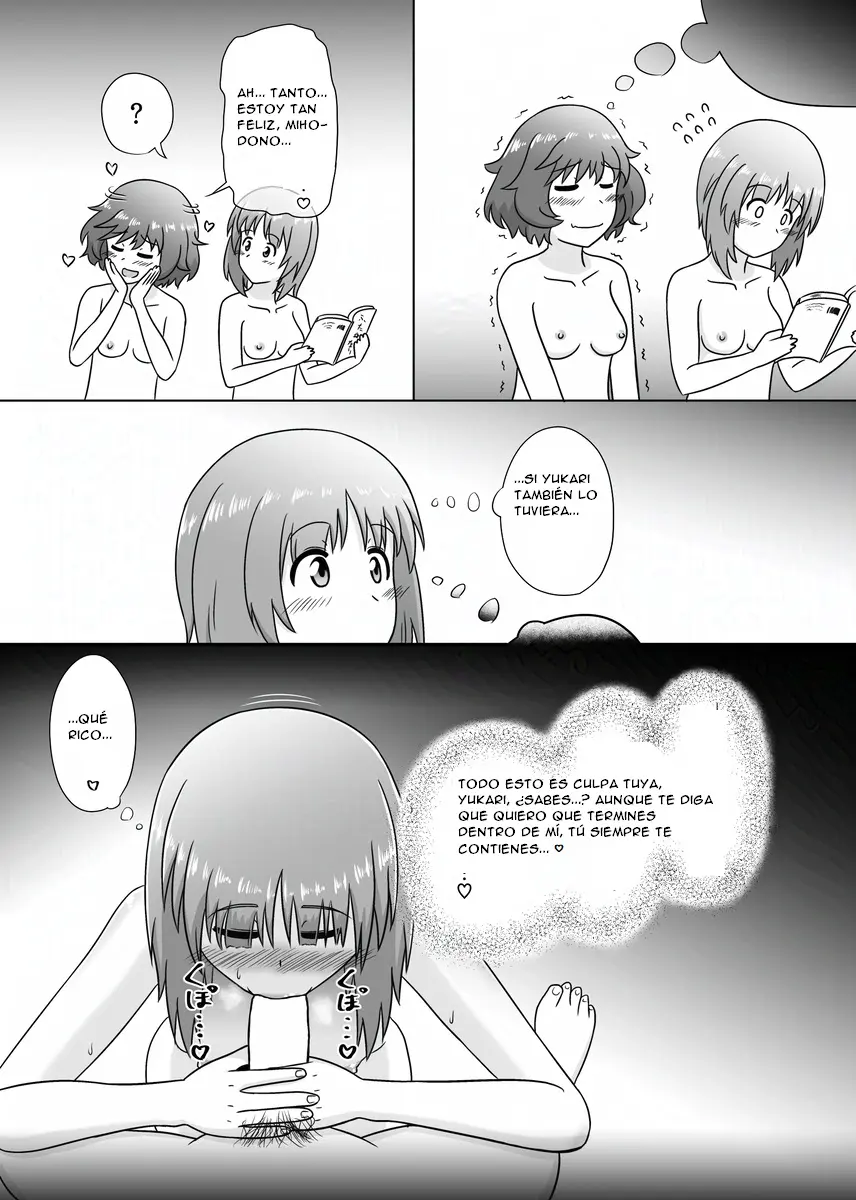 Miho/Yukari yuri erotic manga: "Nothing but Fun Times" capítulo 1 página 30