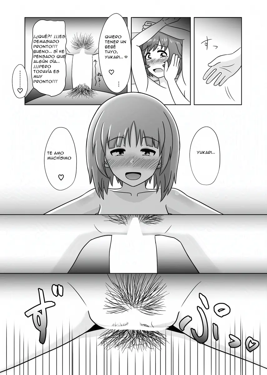 Miho/Yukari yuri erotic manga: "Nothing but Fun Times" capítulo 1 página 34