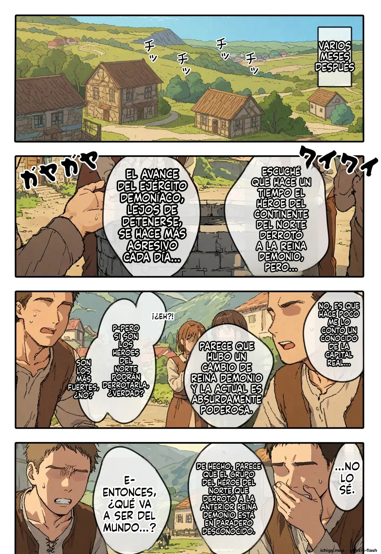 Kouman maou, hinjaku bonyuu kando kabin taishitsu ni sareru (Spanish) MTL capítulo 1 página 61