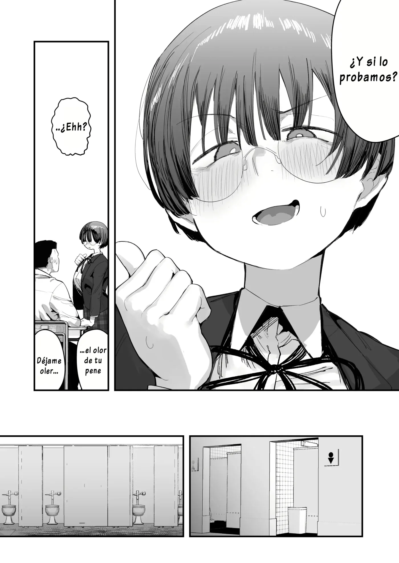 Bokutachi, Seiheki Friend. ~Onna Tomodachi no Aidokusho wa Ore no Daisuki na "Chin Kagi Ero Manga" deshita~｜Amigos de Fetichistas ~El Manga Favorito de mi Amiga Resultó ser del "Género Erótico Sobre oler Penes" que Tanto me Gusta~ capítulo 1 página 8