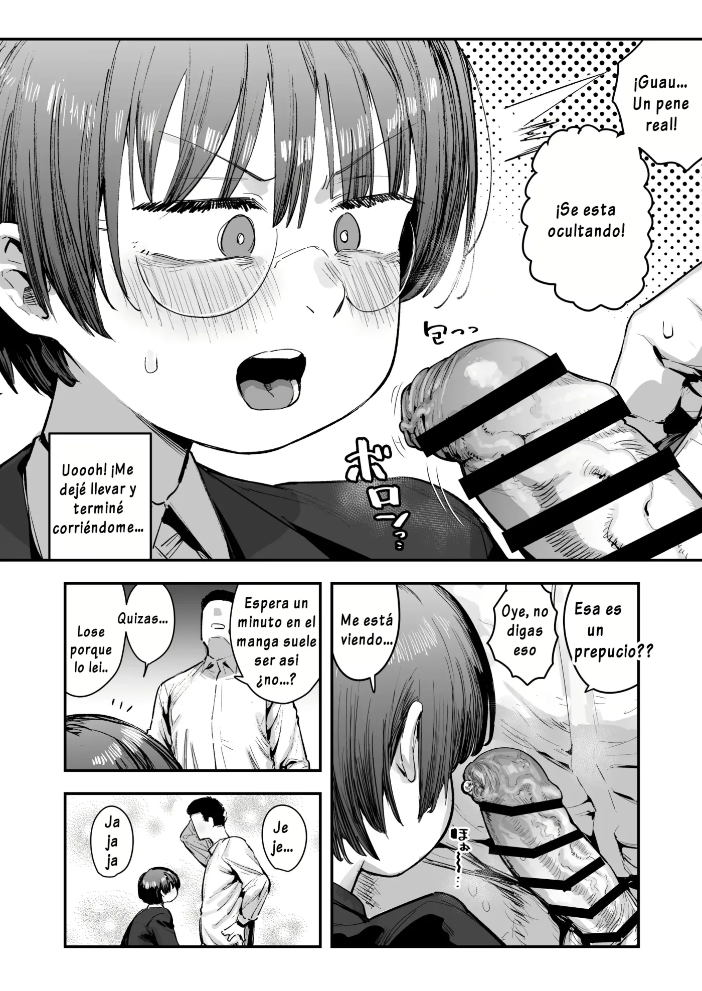 Bokutachi, Seiheki Friend. ~Onna Tomodachi no Aidokusho wa Ore no Daisuki na "Chin Kagi Ero Manga" deshita~｜Amigos de Fetichistas ~El Manga Favorito de mi Amiga Resultó ser del "Género Erótico Sobre oler Penes" que Tanto me Gusta~ capítulo 1 página 13