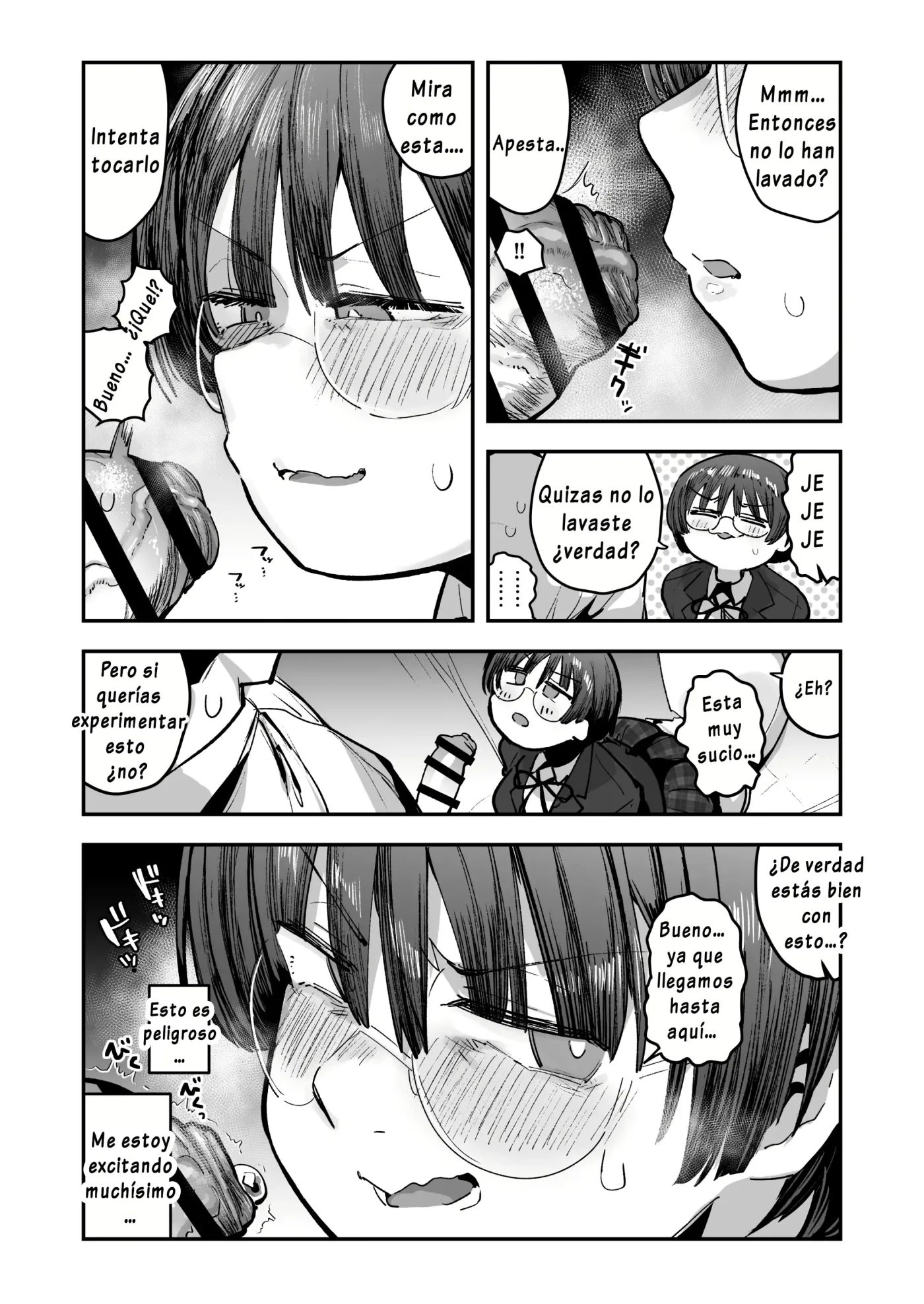 Bokutachi, Seiheki Friend. ~Onna Tomodachi no Aidokusho wa Ore no Daisuki na "Chin Kagi Ero Manga" deshita~｜Amigos de Fetichistas ~El Manga Favorito de mi Amiga Resultó ser del "Género Erótico Sobre oler Penes" que Tanto me Gusta~ capítulo 1 página 16