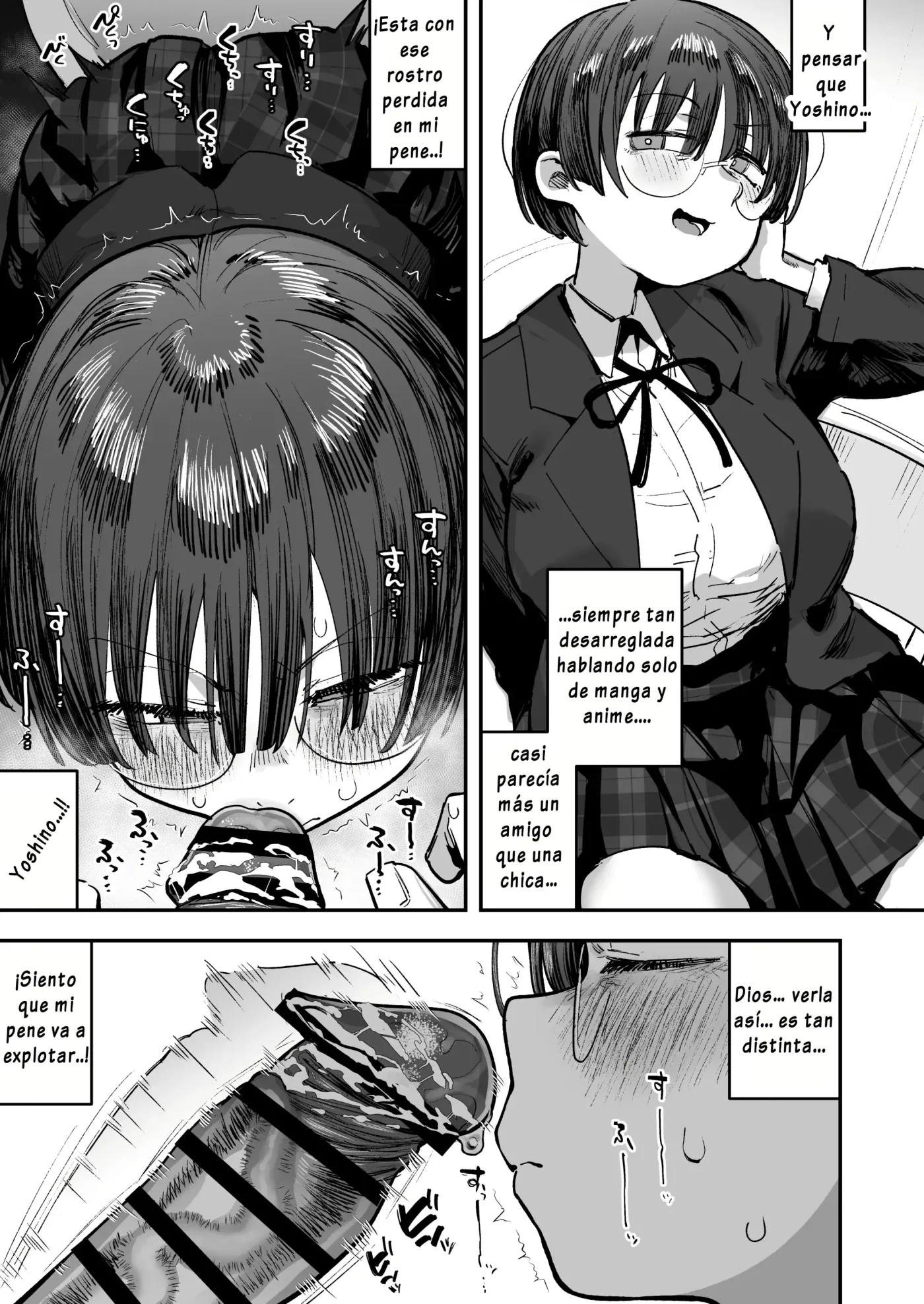 Bokutachi, Seiheki Friend. ~Onna Tomodachi no Aidokusho wa Ore no Daisuki na "Chin Kagi Ero Manga" deshita~｜Amigos de Fetichistas ~El Manga Favorito de mi Amiga Resultó ser del "Género Erótico Sobre oler Penes" que Tanto me Gusta~ capítulo 1 página 23