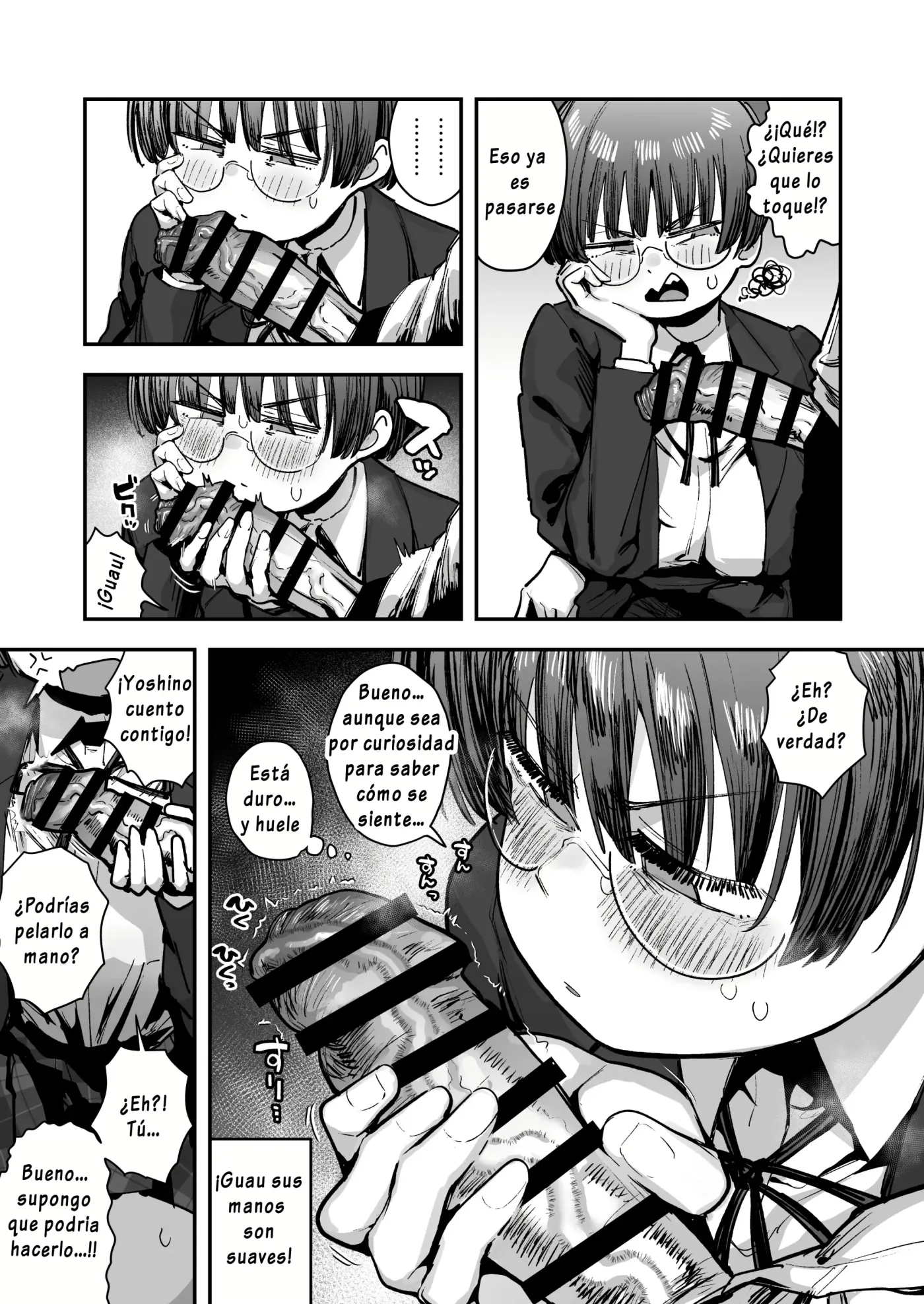 Bokutachi, Seiheki Friend. ~Onna Tomodachi no Aidokusho wa Ore no Daisuki na "Chin Kagi Ero Manga" deshita~｜Amigos de Fetichistas ~El Manga Favorito de mi Amiga Resultó ser del "Género Erótico Sobre oler Penes" que Tanto me Gusta~ capítulo 1 página 33