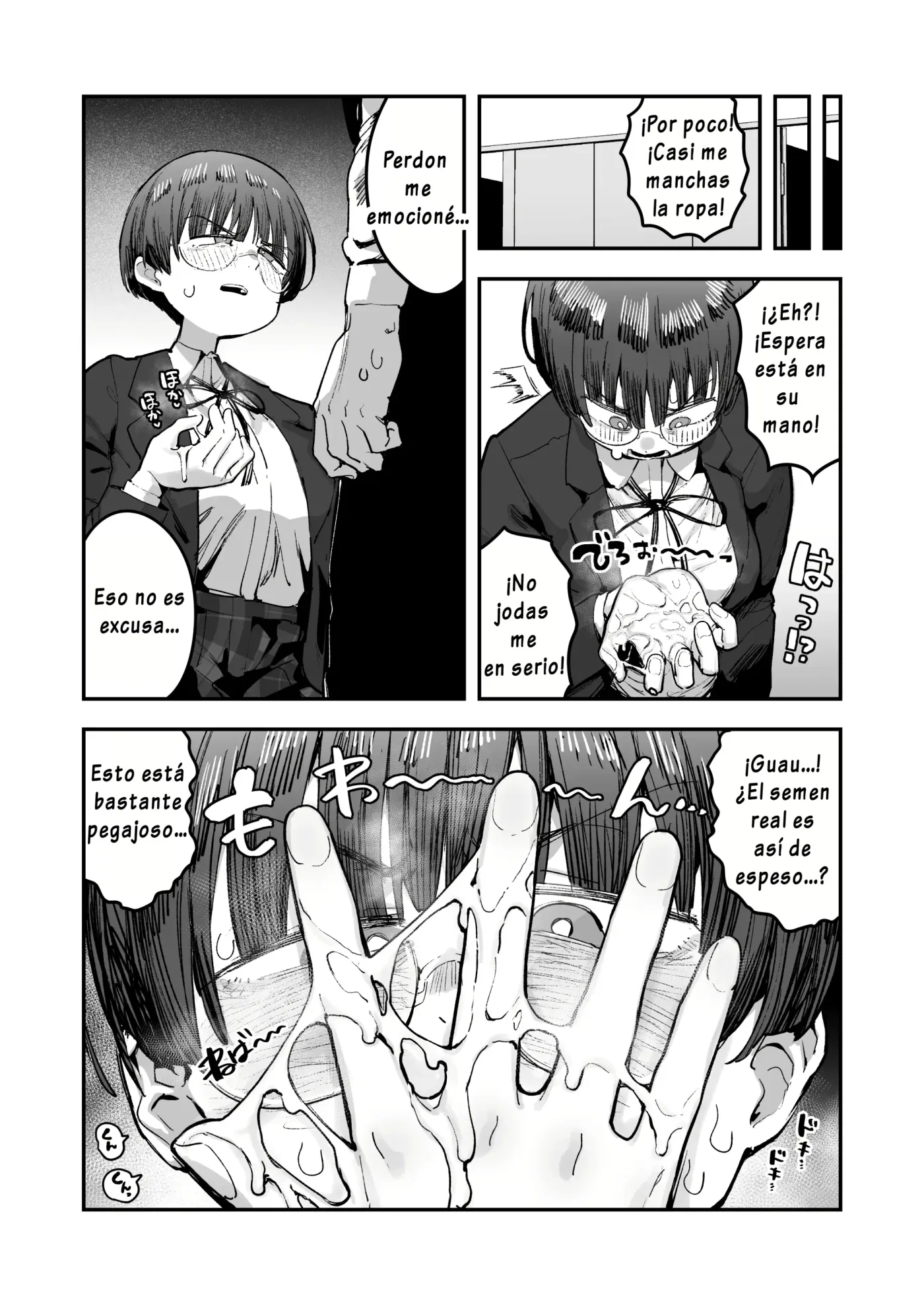Bokutachi, Seiheki Friend. ~Onna Tomodachi no Aidokusho wa Ore no Daisuki na "Chin Kagi Ero Manga" deshita~｜Amigos de Fetichistas ~El Manga Favorito de mi Amiga Resultó ser del "Género Erótico Sobre oler Penes" que Tanto me Gusta~ capítulo 1 página 40