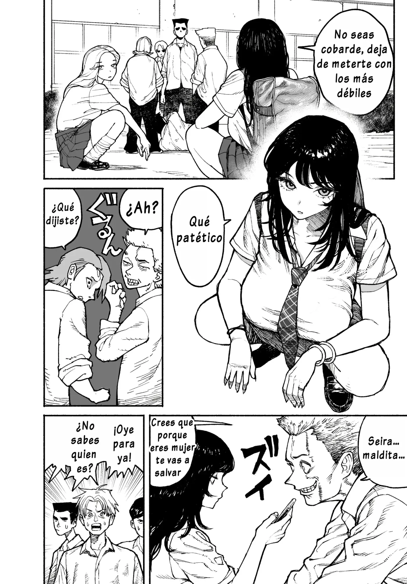 Gyaru ga Tomari ni Kita node Nakadashi Hachi Sasete Moratta Hanashi.|Una Gyaru Vino a Pasar la Noche y Acabé Dentro de Ella. capítulo 1 página 4