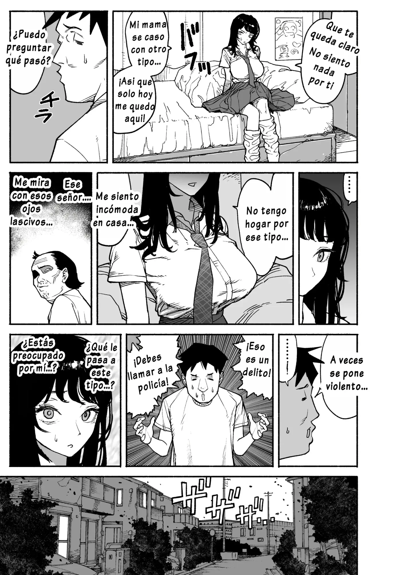 Gyaru ga Tomari ni Kita node Nakadashi Hachi Sasete Moratta Hanashi.|Una Gyaru Vino a Pasar la Noche y Acabé Dentro de Ella. capítulo 1 página 11