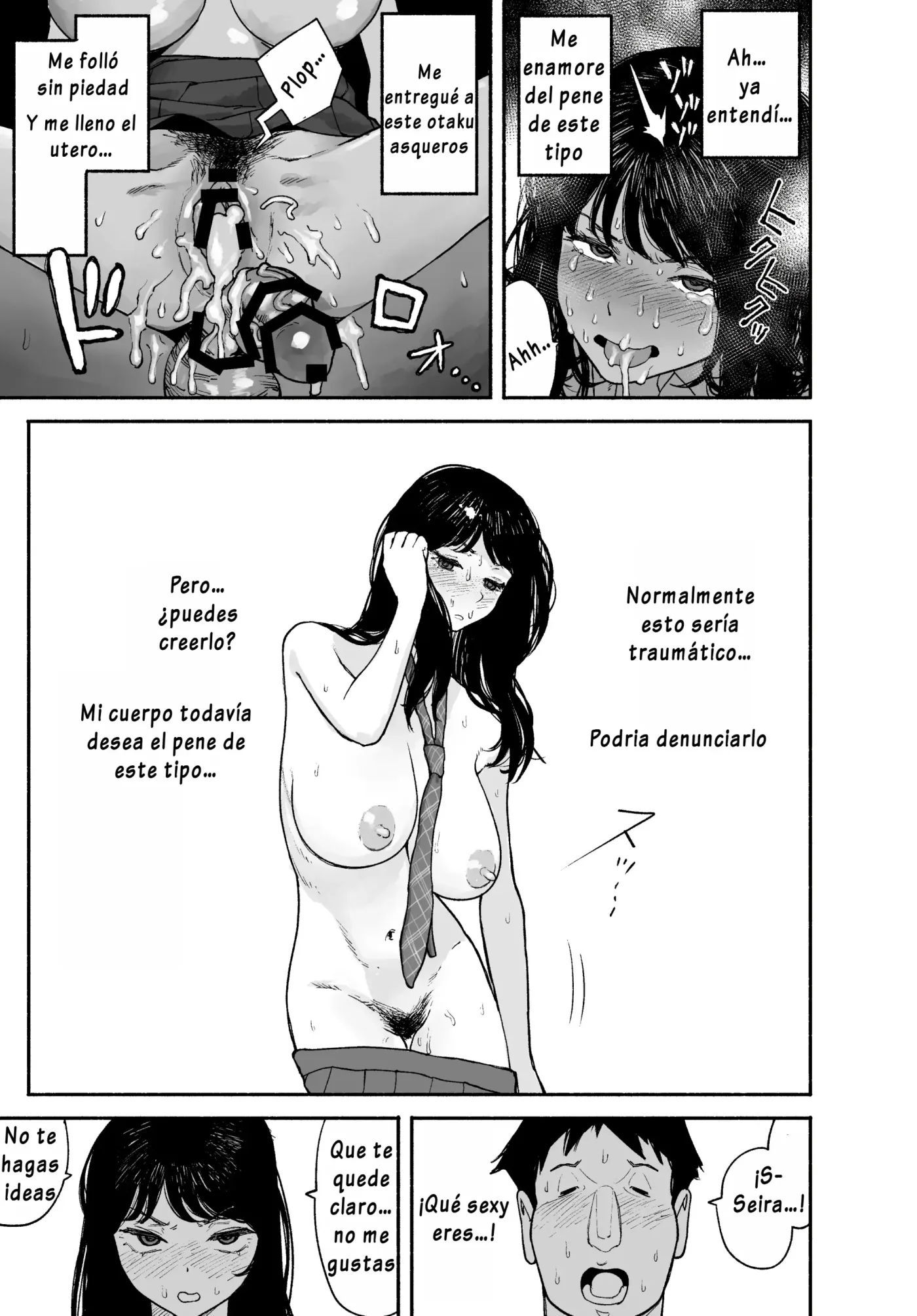 Gyaru ga Tomari ni Kita node Nakadashi Hachi Sasete Moratta Hanashi.|Una Gyaru Vino a Pasar la Noche y Acabé Dentro de Ella. capítulo 1 página 39