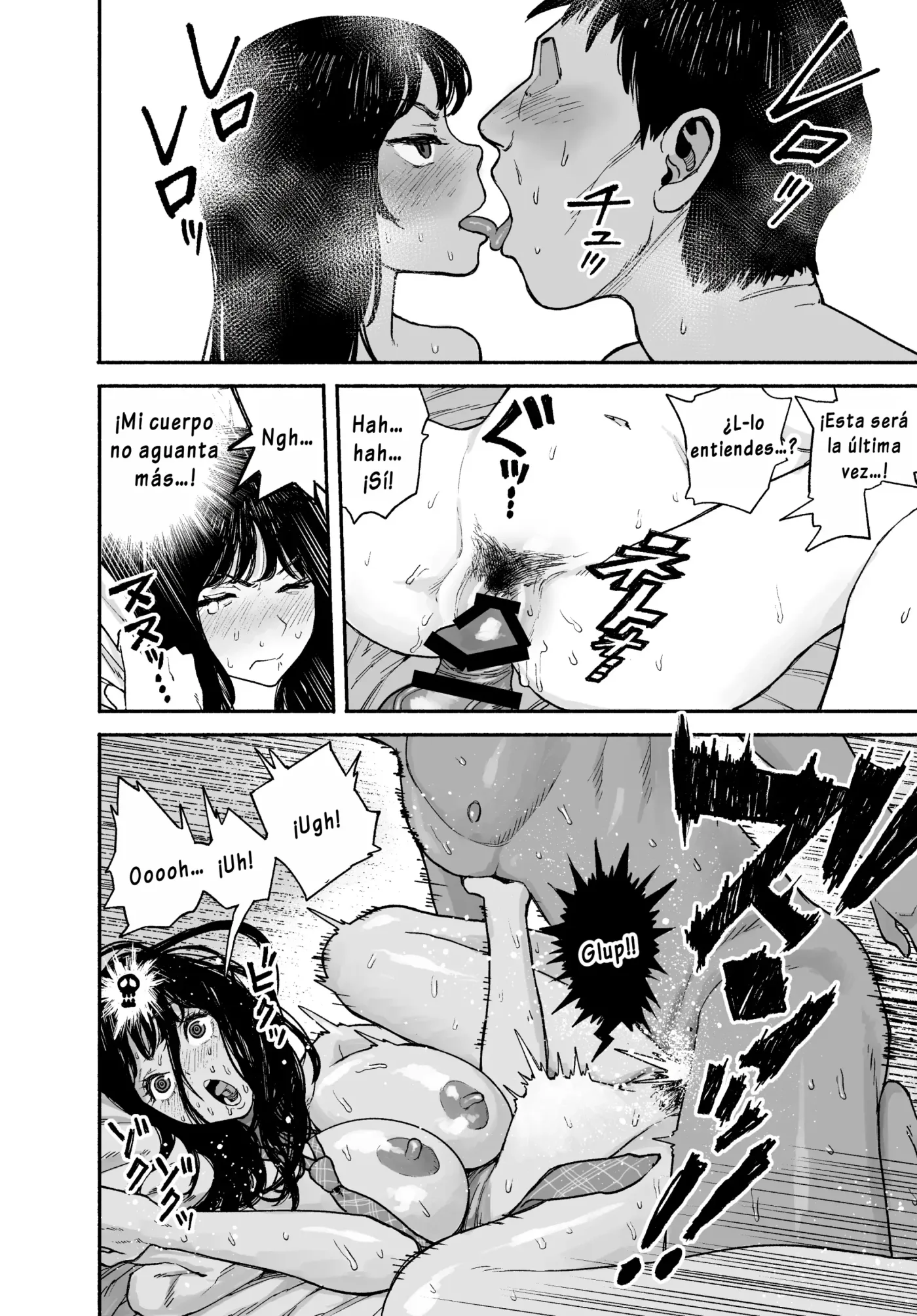 Gyaru ga Tomari ni Kita node Nakadashi Hachi Sasete Moratta Hanashi.|Una Gyaru Vino a Pasar la Noche y Acabé Dentro de Ella. capítulo 1 página 40