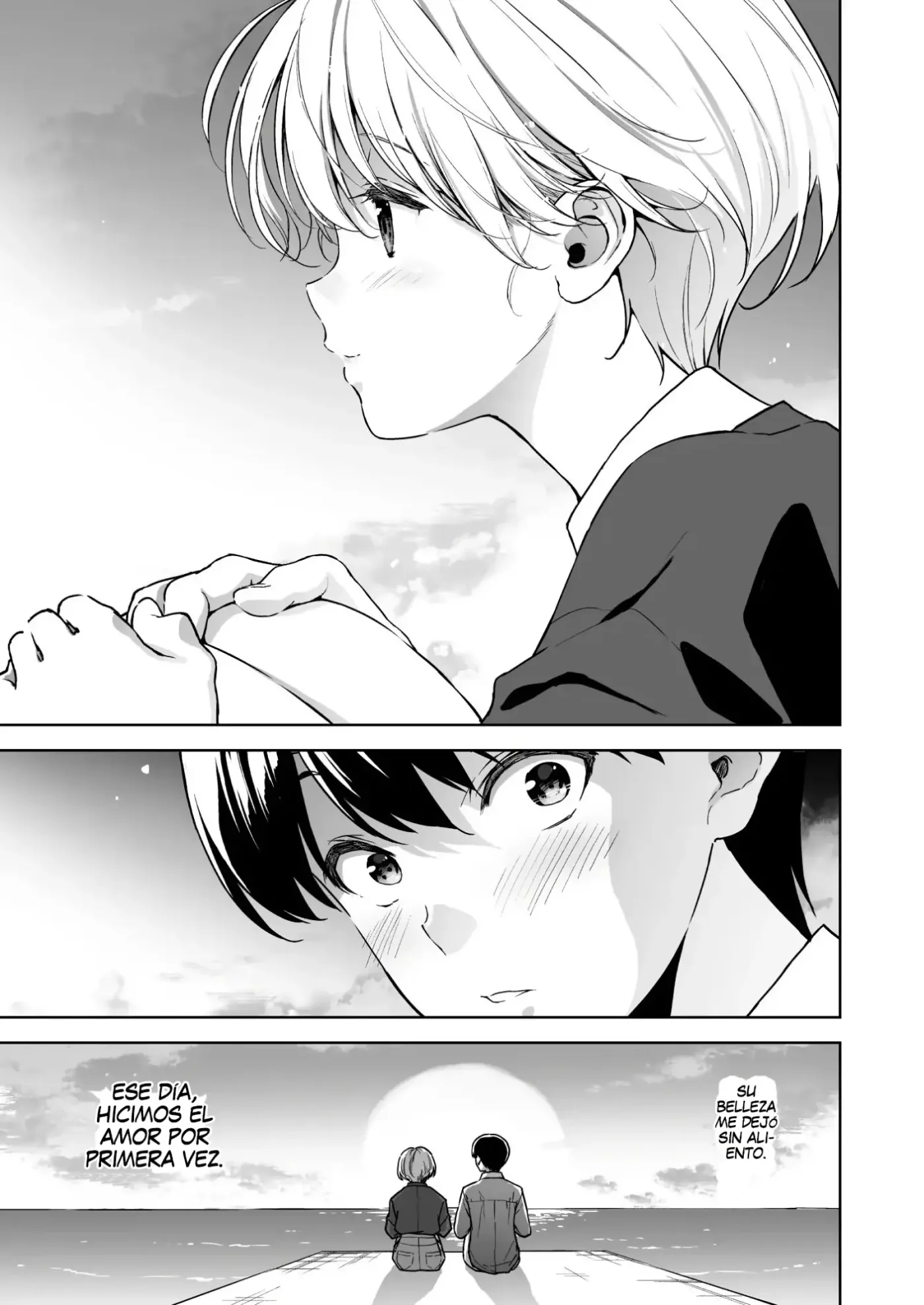 Binyuu no Kanojo ga Iru no ni Taisoubu no Bakunyuu ga Sasottekuru｜Tengo una novia con unos pechos preciosos, pero la chica con pechos grandes del club de gimnasia me está tentando capítulo 1 página 2