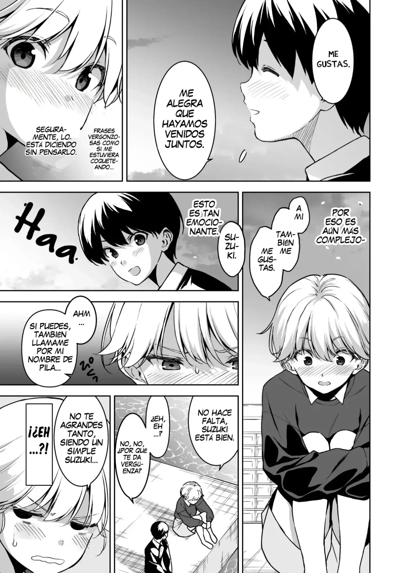 Binyuu no Kanojo ga Iru no ni Taisoubu no Bakunyuu ga Sasottekuru｜Tengo una novia con unos pechos preciosos, pero la chica con pechos grandes del club de gimnasia me está tentando capítulo 1 página 4