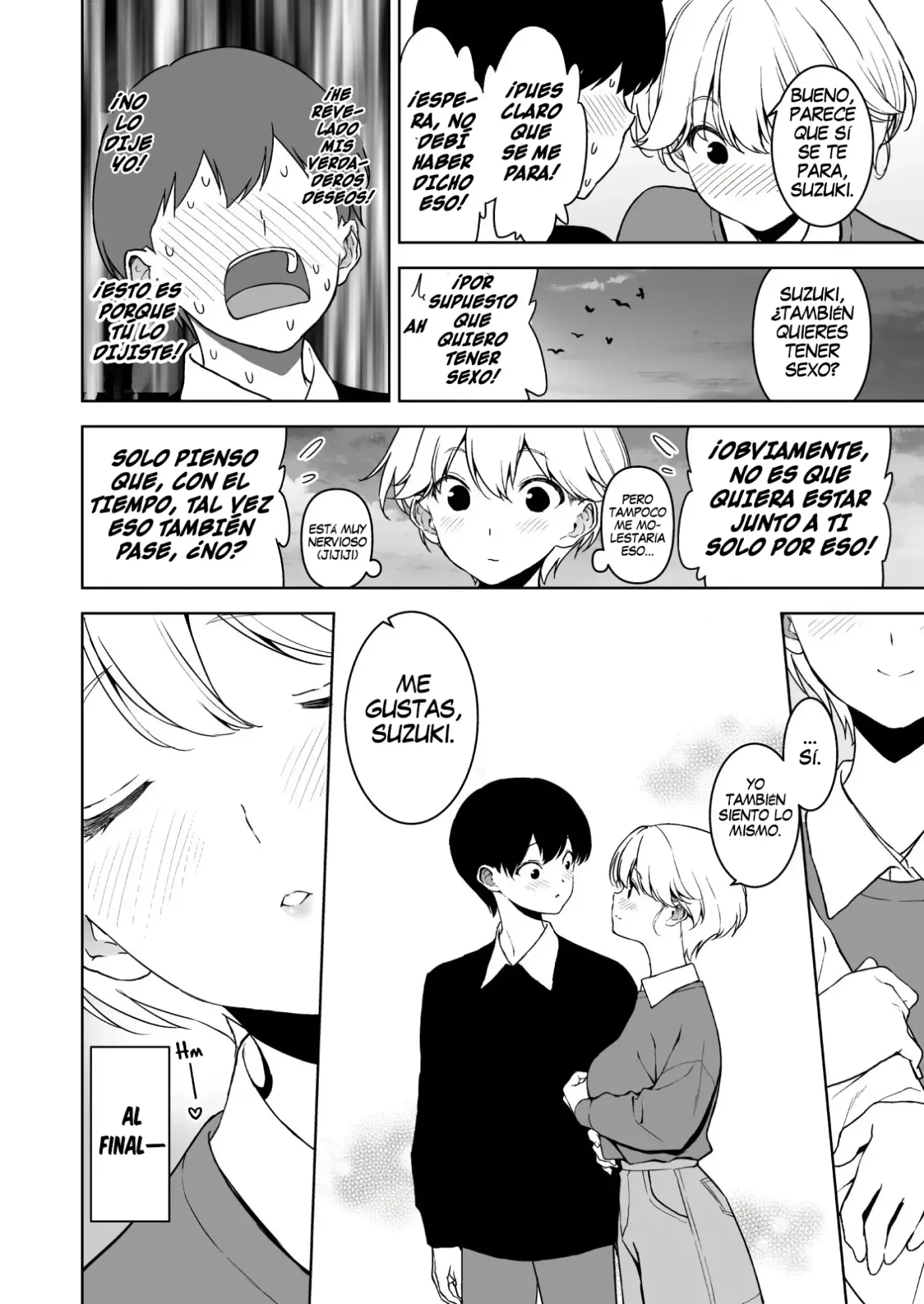 Binyuu no Kanojo ga Iru no ni Taisoubu no Bakunyuu ga Sasottekuru｜Tengo una novia con unos pechos preciosos, pero la chica con pechos grandes del club de gimnasia me está tentando capítulo 1 página 7