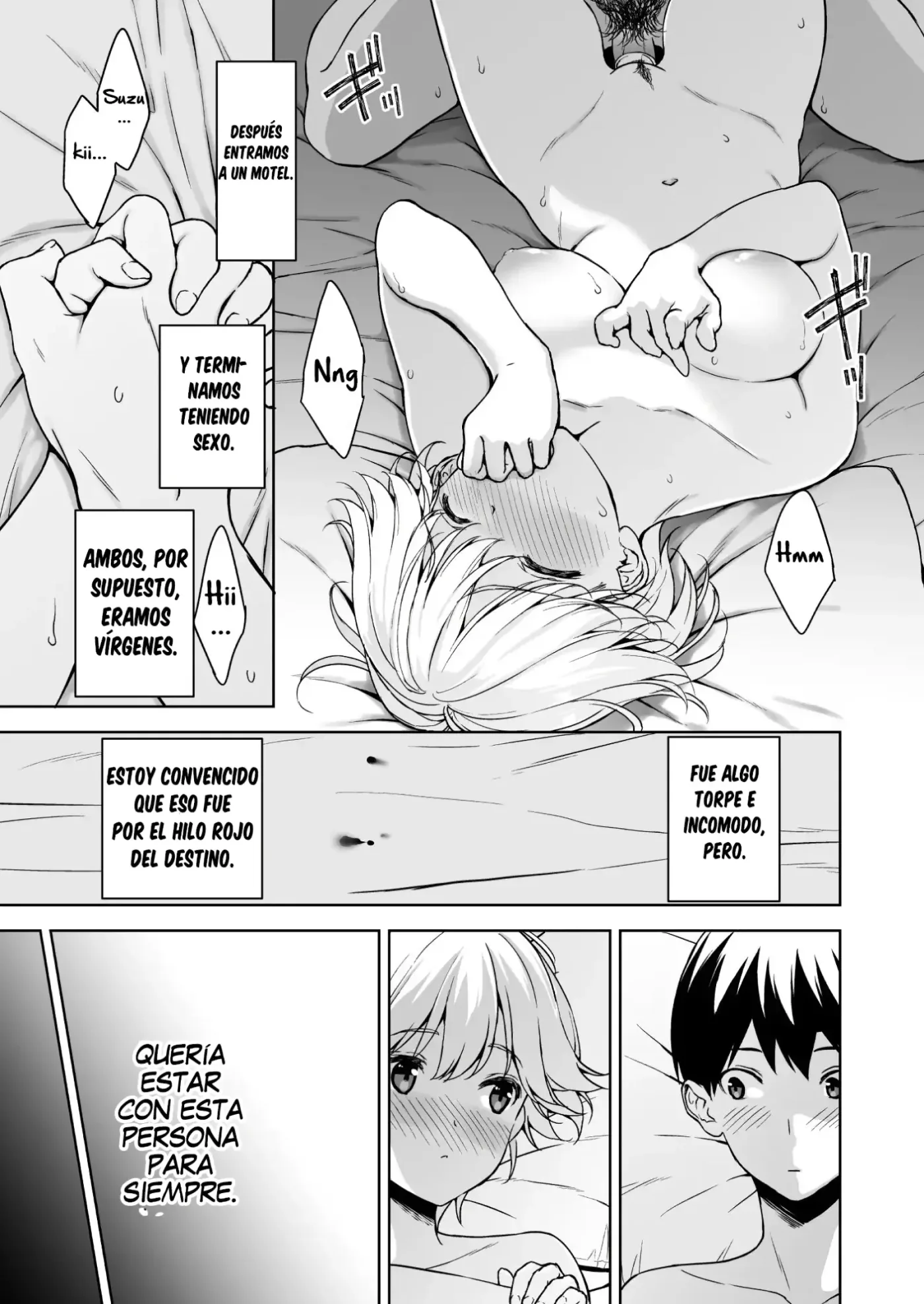 Binyuu no Kanojo ga Iru no ni Taisoubu no Bakunyuu ga Sasottekuru｜Tengo una novia con unos pechos preciosos, pero la chica con pechos grandes del club de gimnasia me está tentando capítulo 1 página 8