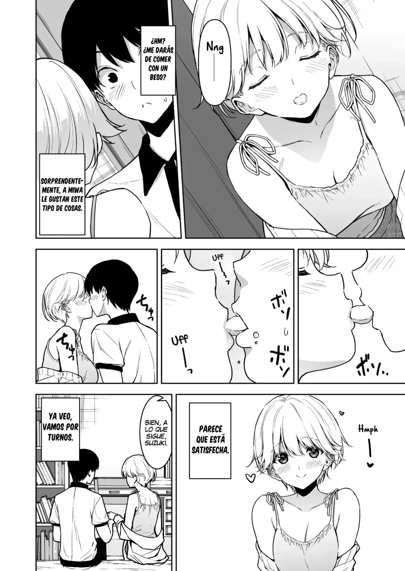 Binyuu no Kanojo ga Iru no ni Taisoubu no Bakunyuu ga Sasottekuru｜Tengo una novia con unos pechos preciosos, pero la chica con pechos grandes del club de gimnasia me está tentando capítulo 1 página 15
