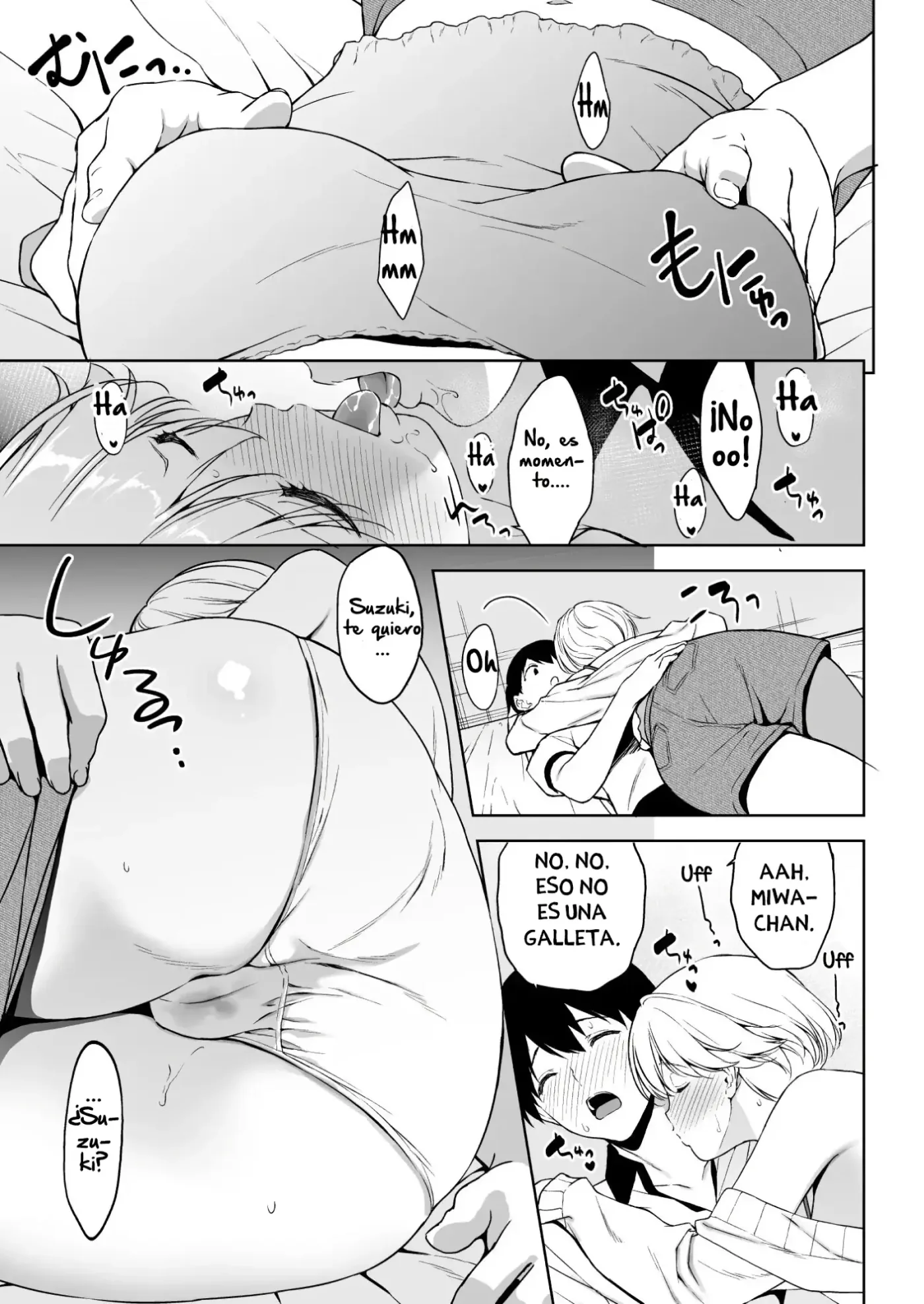 Binyuu no Kanojo ga Iru no ni Taisoubu no Bakunyuu ga Sasottekuru｜Tengo una novia con unos pechos preciosos, pero la chica con pechos grandes del club de gimnasia me está tentando capítulo 1 página 18