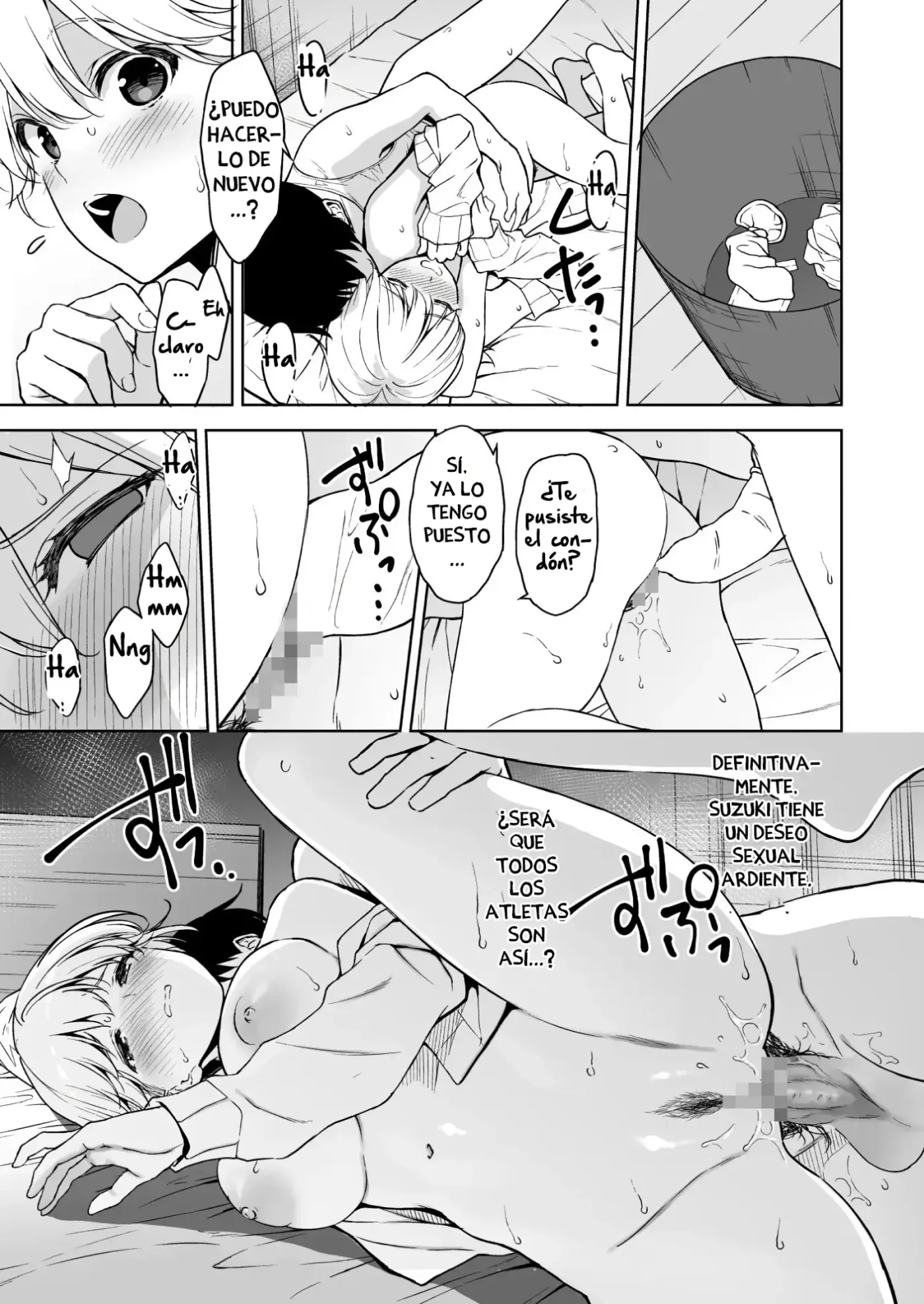Binyuu no Kanojo ga Iru no ni Taisoubu no Bakunyuu ga Sasottekuru｜Tengo una novia con unos pechos preciosos, pero la chica con pechos grandes del club de gimnasia me está tentando capítulo 1 página 30