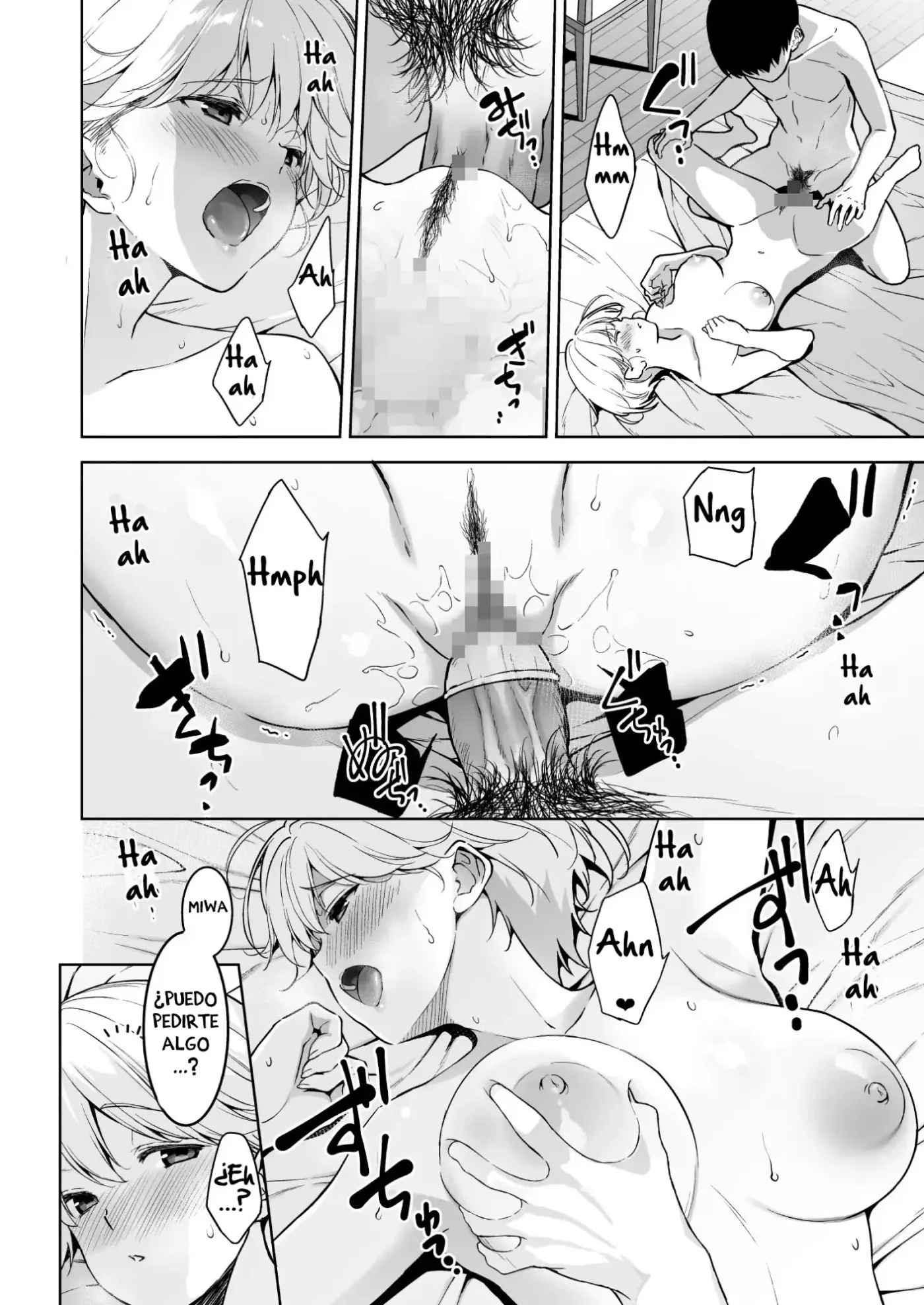 Binyuu no Kanojo ga Iru no ni Taisoubu no Bakunyuu ga Sasottekuru｜Tengo una novia con unos pechos preciosos, pero la chica con pechos grandes del club de gimnasia me está tentando capítulo 1 página 31