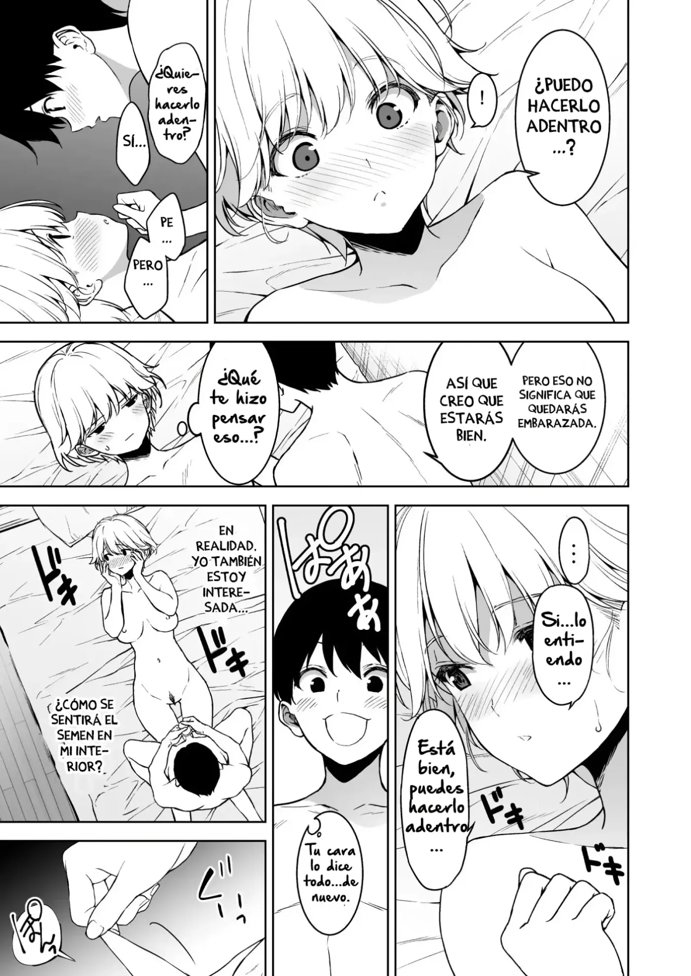 Binyuu no Kanojo ga Iru no ni Taisoubu no Bakunyuu ga Sasottekuru｜Tengo una novia con unos pechos preciosos, pero la chica con pechos grandes del club de gimnasia me está tentando capítulo 1 página 32