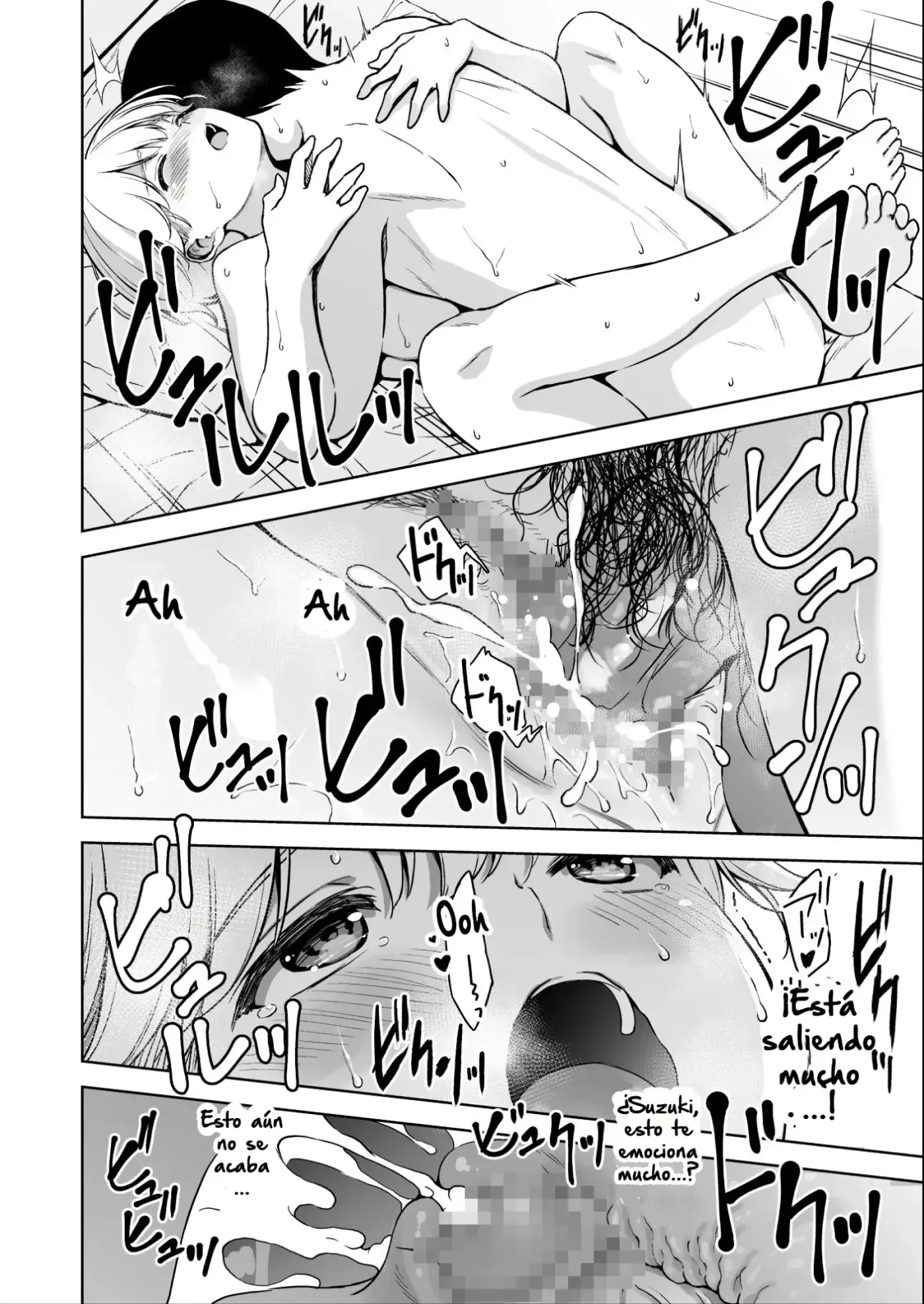Binyuu no Kanojo ga Iru no ni Taisoubu no Bakunyuu ga Sasottekuru｜Tengo una novia con unos pechos preciosos, pero la chica con pechos grandes del club de gimnasia me está tentando capítulo 1 página 35