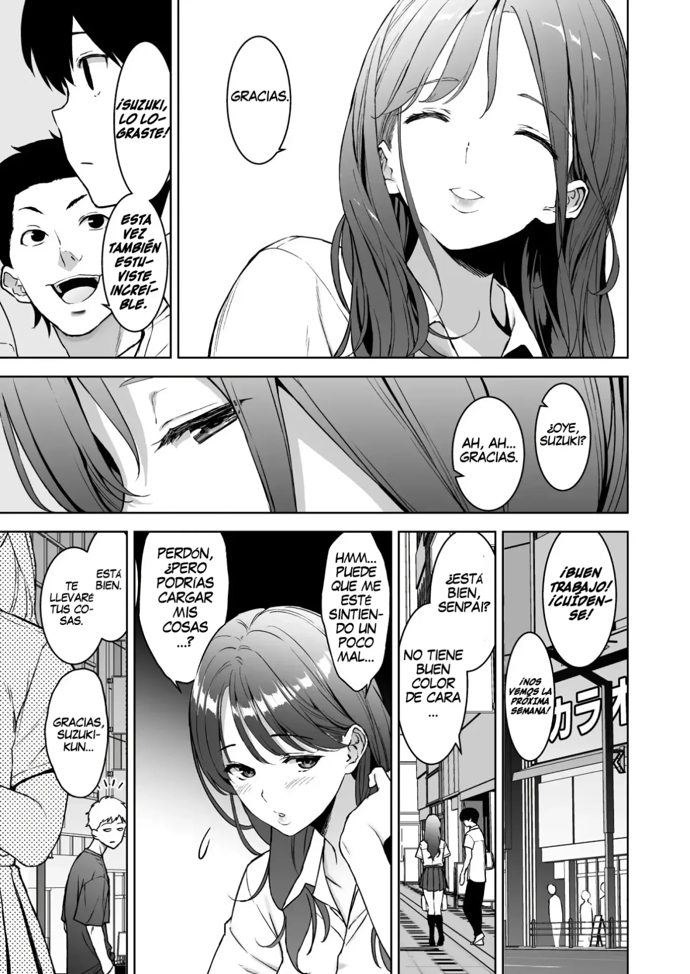 Binyuu no Kanojo ga Iru no ni Taisoubu no Bakunyuu ga Sasottekuru｜Tengo una novia con unos pechos preciosos, pero la chica con pechos grandes del club de gimnasia me está tentando capítulo 1 página 48