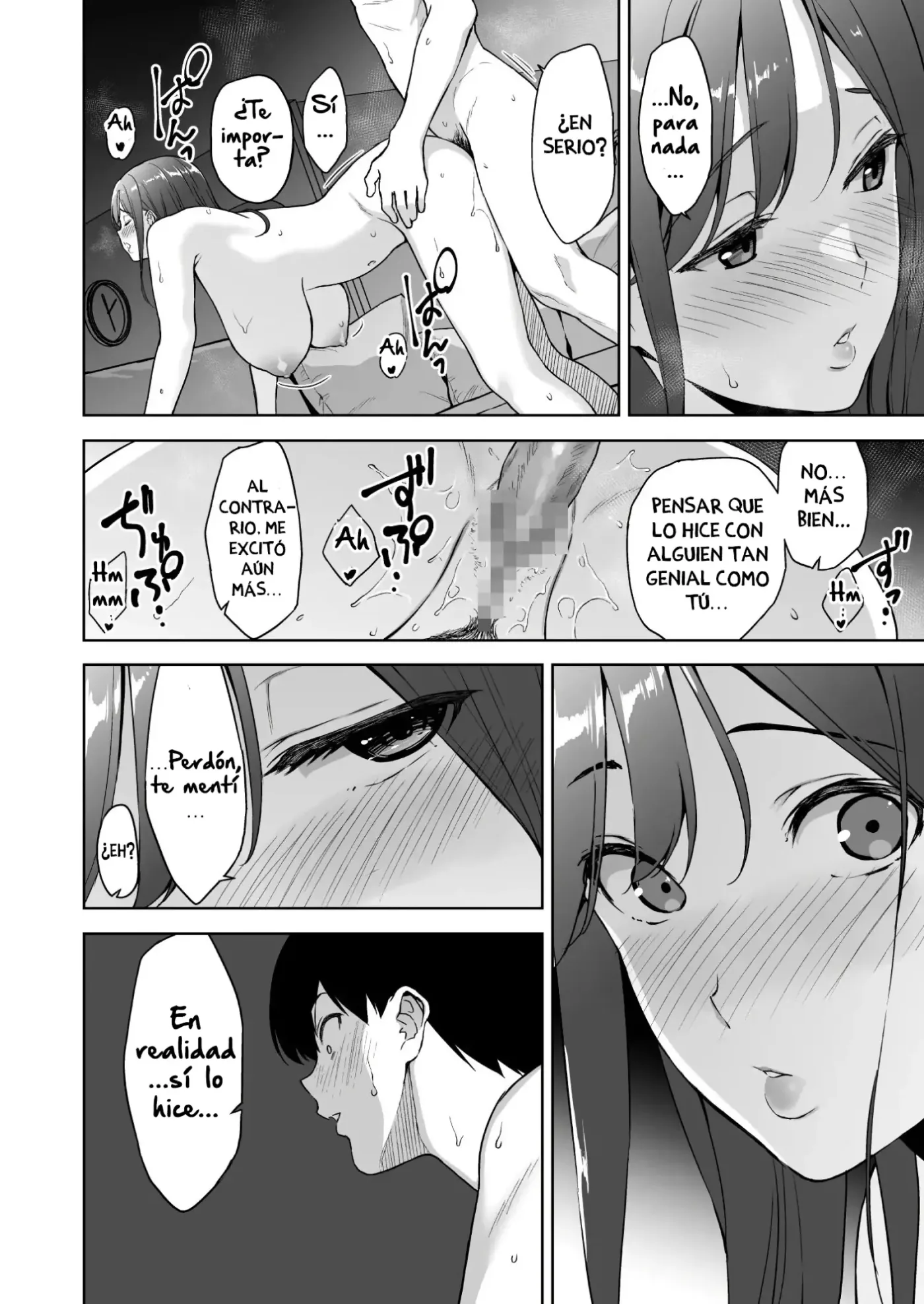 Binyuu no Kanojo ga Iru no ni Taisoubu no Bakunyuu ga Sasottekuru｜Tengo una novia con unos pechos preciosos, pero la chica con pechos grandes del club de gimnasia me está tentando capítulo 1 página 57