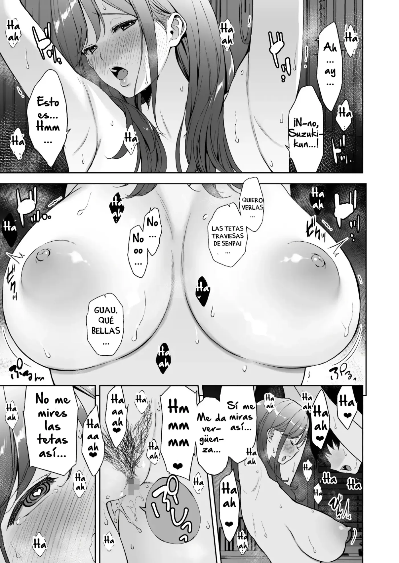 Binyuu no Kanojo ga Iru no ni Taisoubu no Bakunyuu ga Sasottekuru｜Tengo una novia con unos pechos preciosos, pero la chica con pechos grandes del club de gimnasia me está tentando capítulo 1 página 70