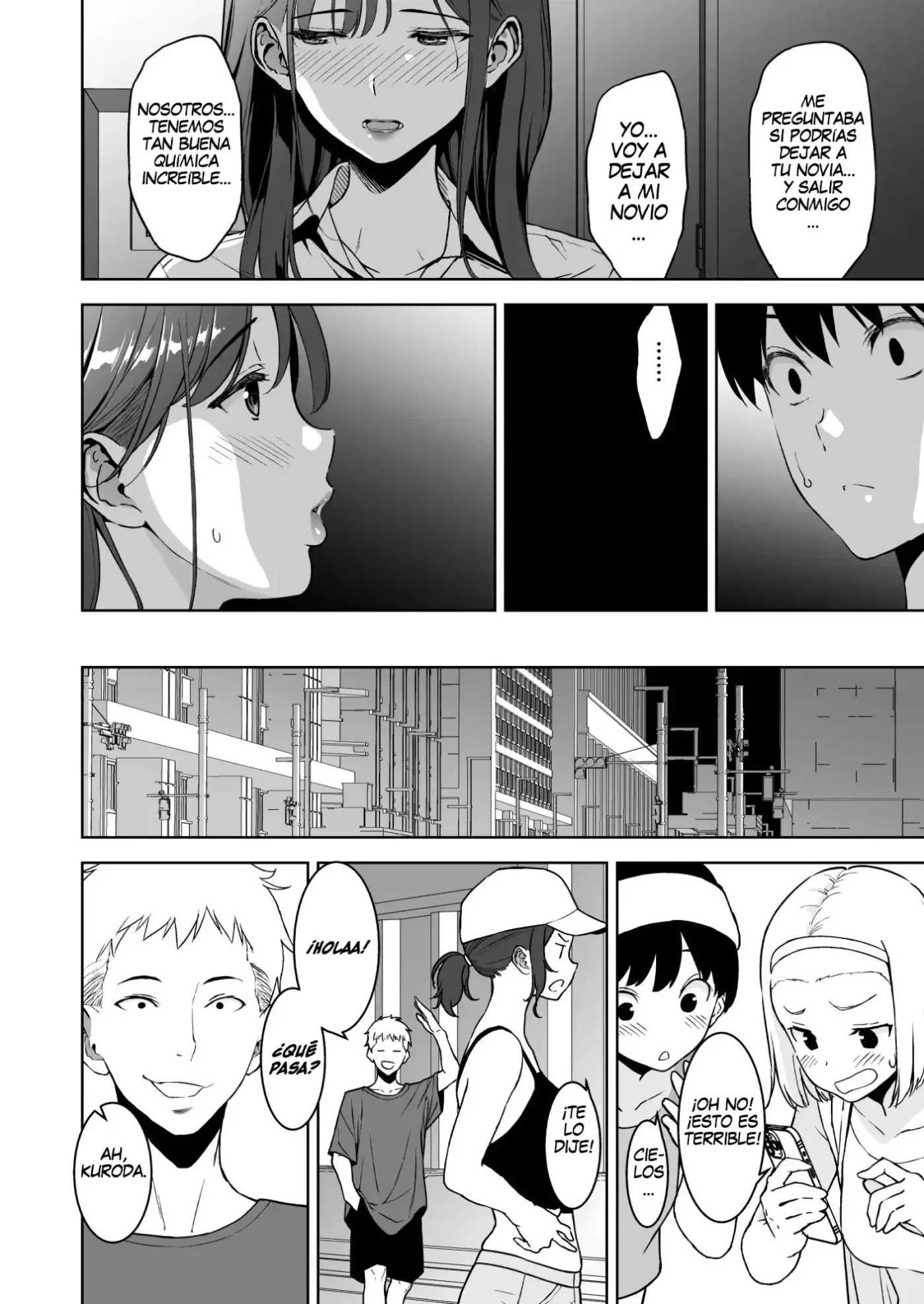 Binyuu no Kanojo ga Iru no ni Taisoubu no Bakunyuu ga Sasottekuru｜Tengo una novia con unos pechos preciosos, pero la chica con pechos grandes del club de gimnasia me está tentando capítulo 1 página 81
