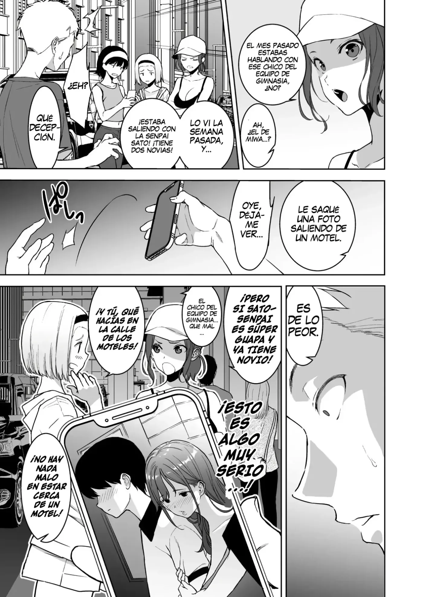 Binyuu no Kanojo ga Iru no ni Taisoubu no Bakunyuu ga Sasottekuru｜Tengo una novia con unos pechos preciosos, pero la chica con pechos grandes del club de gimnasia me está tentando capítulo 1 página 82