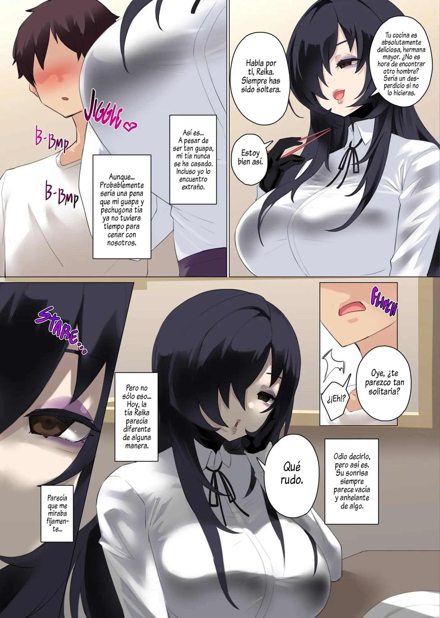 Daisuki na Akogare no Bijin Oba-san wa Boku no Chichi ga Choukyou Zumi deshita｜Mi Hermosa Tía, a la que Adoraba y Admiraba, era una Esclava Sexual ya Entrenada por mi Padre capítulo 1 página 3