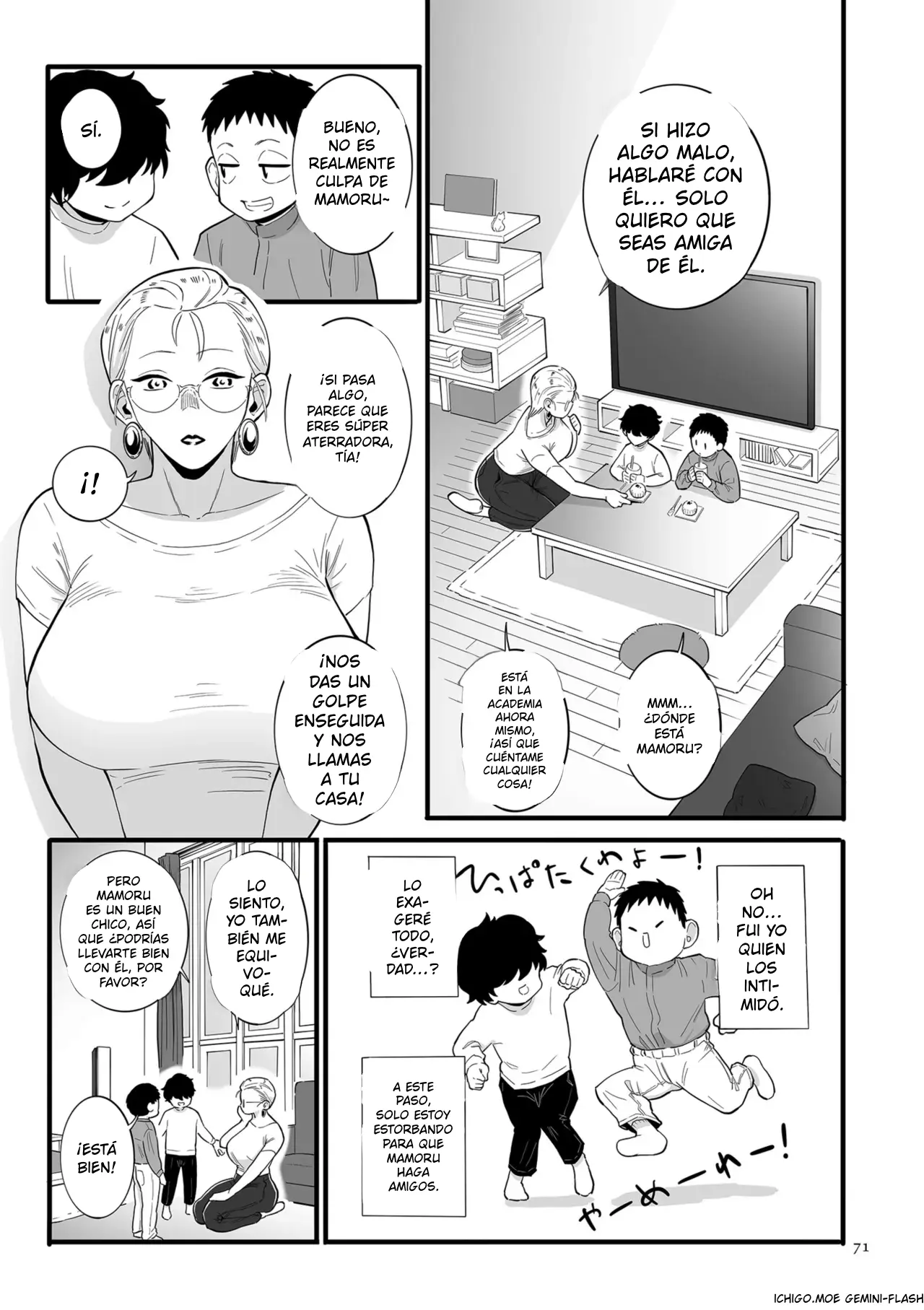 Midorei Sensei capítulo 1 página 71