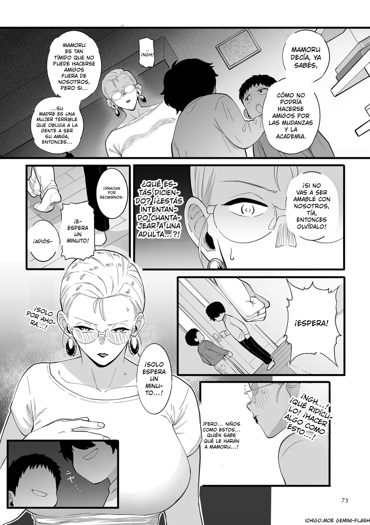 Midorei Sensei capítulo 1 página 73
