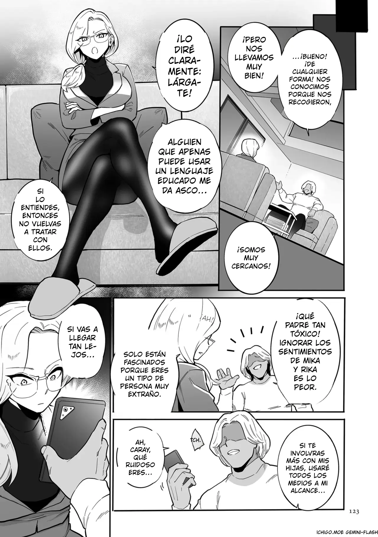 Midorei Sensei capítulo 1 página 123