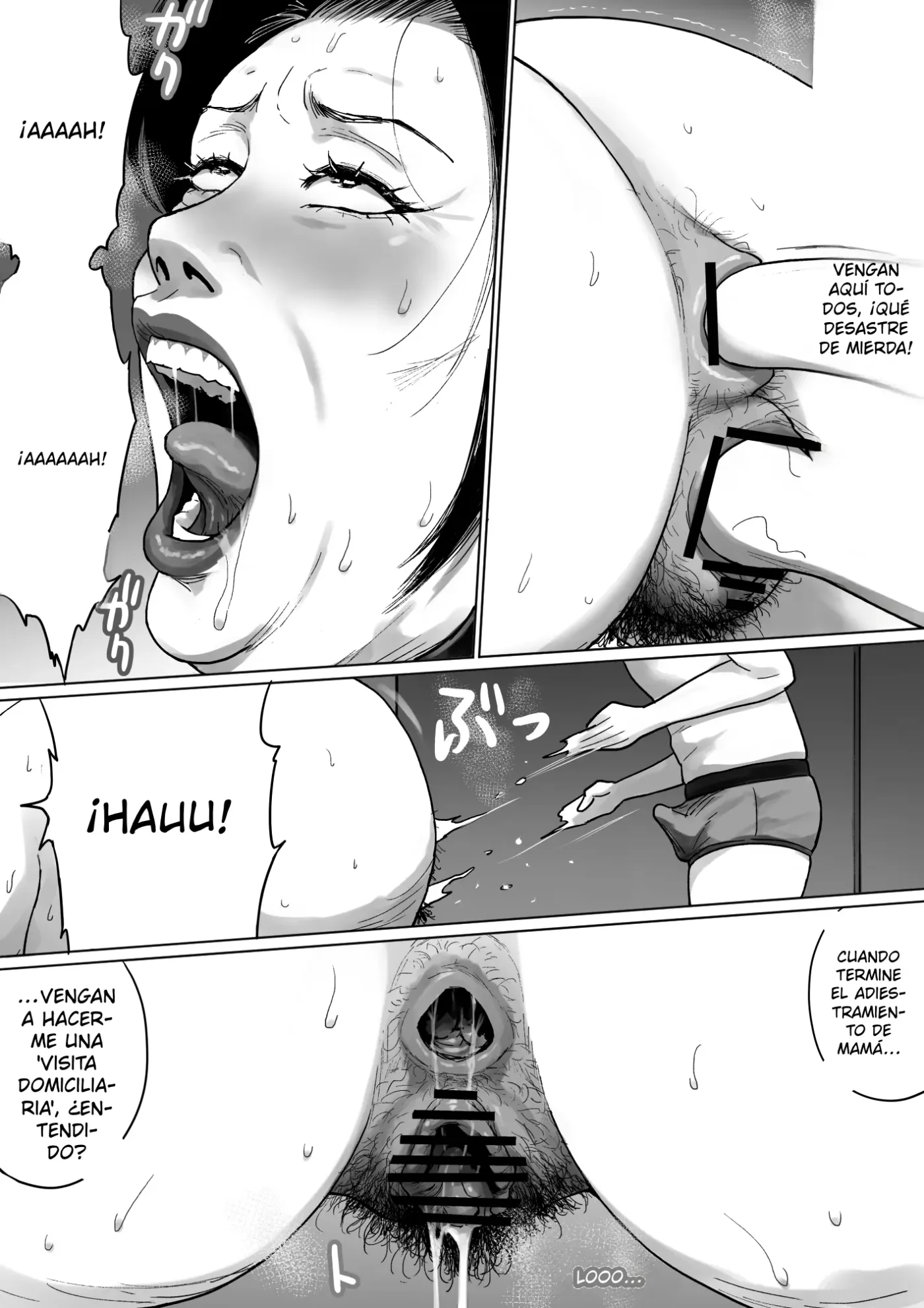 Katei Homon to midarana niku capítulo 1 página 92